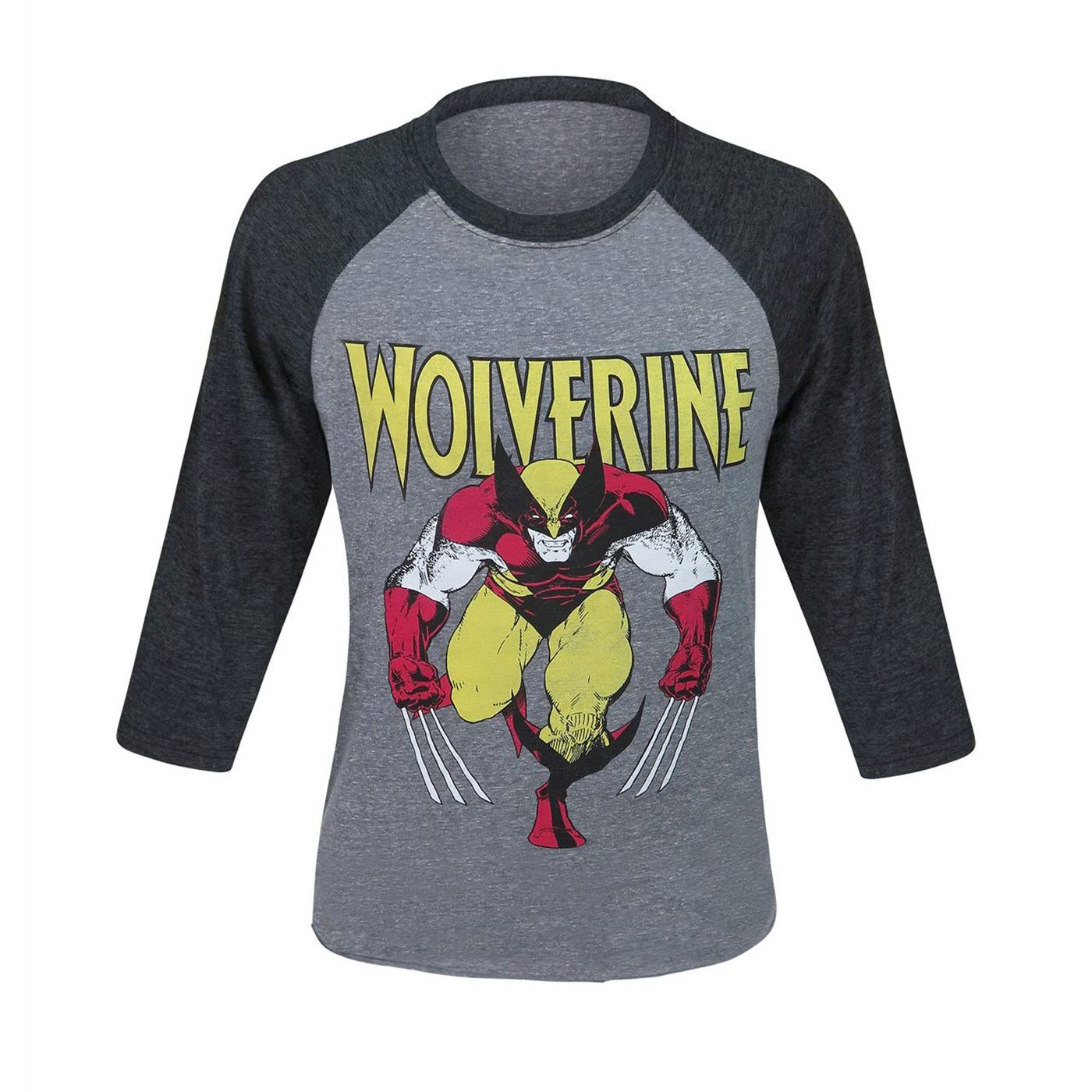 Wolverine Rage Men's Baseball T-Shirt, Grey