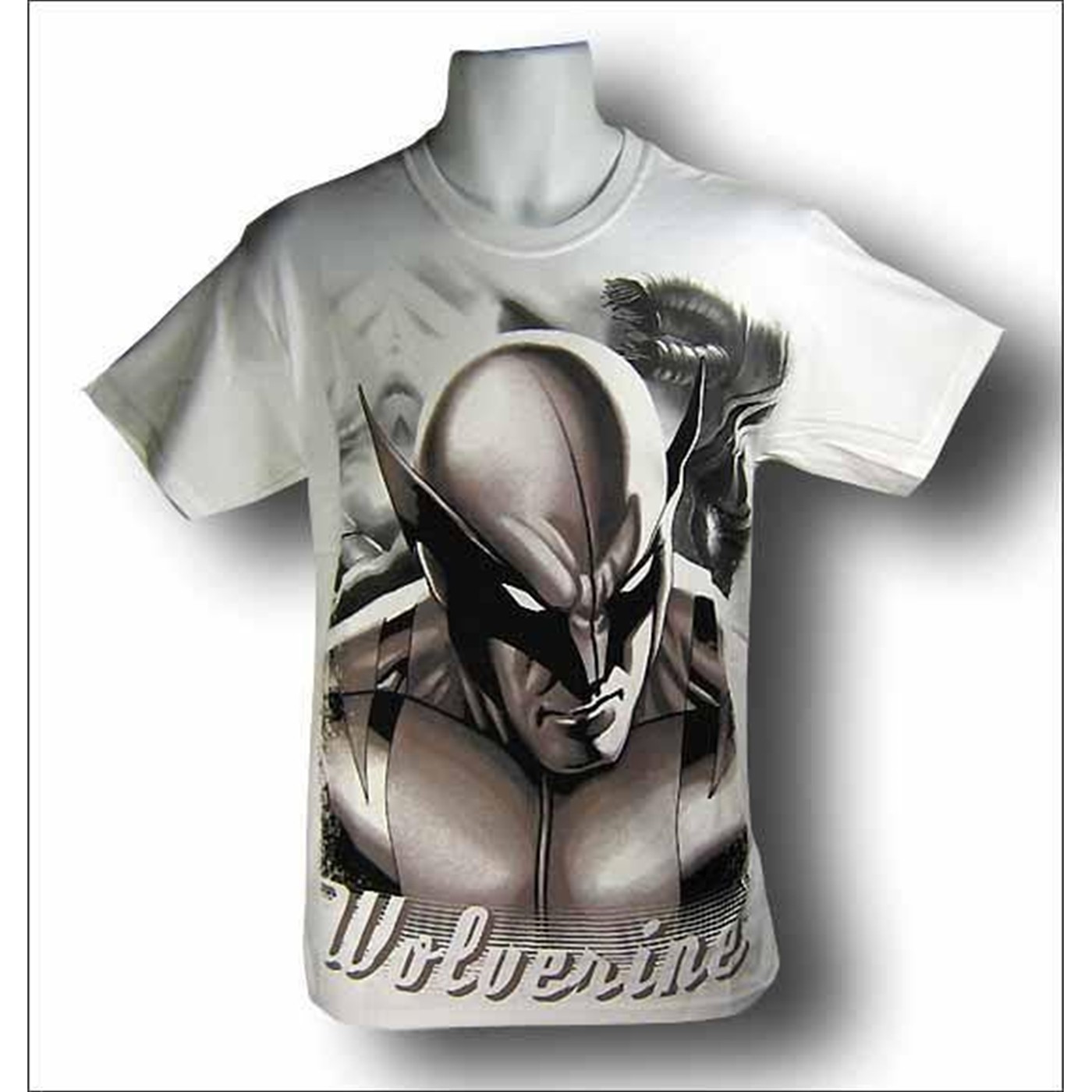 Wolverine Robot Assassin T-Shirt, White