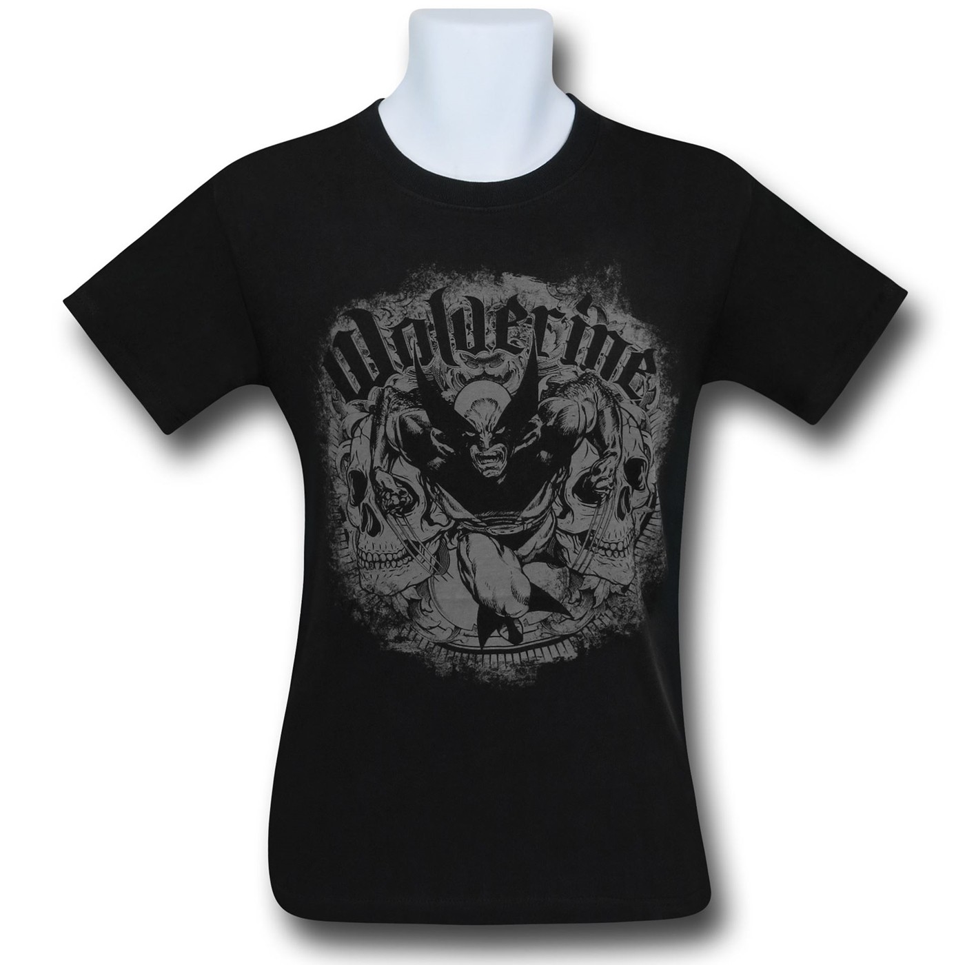 Wolverine Skulls T-Shirt, Black