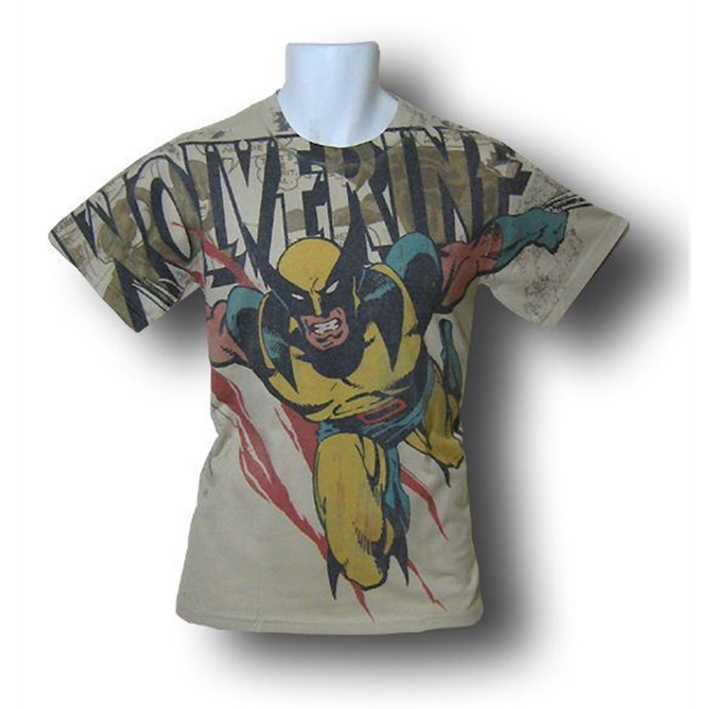Wolverine Sublimated Charge T-Shirt, Brown