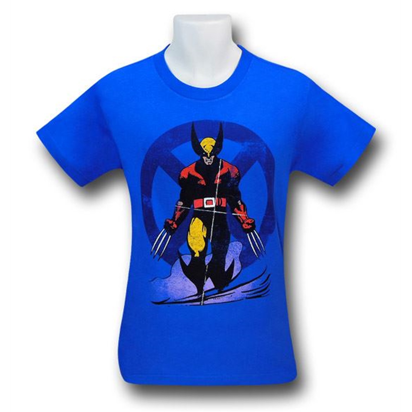 Wolverine and X Kids Blue T-Shirt, Blue