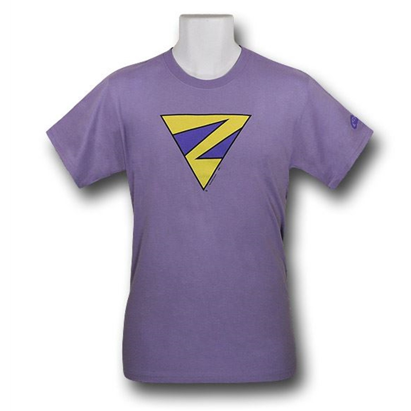 Wonder Twins Zan Symbol T-Shirt, Purple