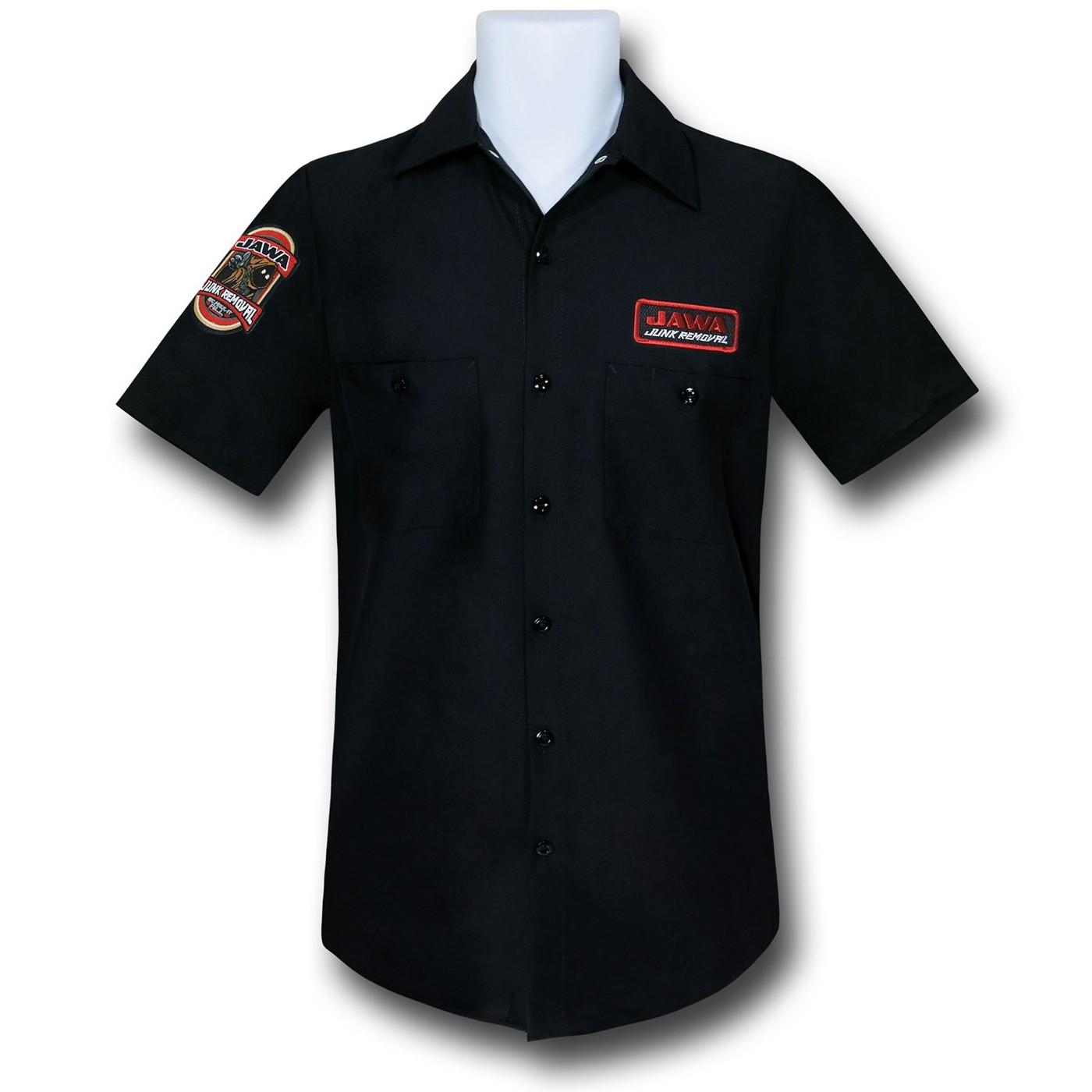 Star Wars Jawa Junk Removal Work Shirt, Black