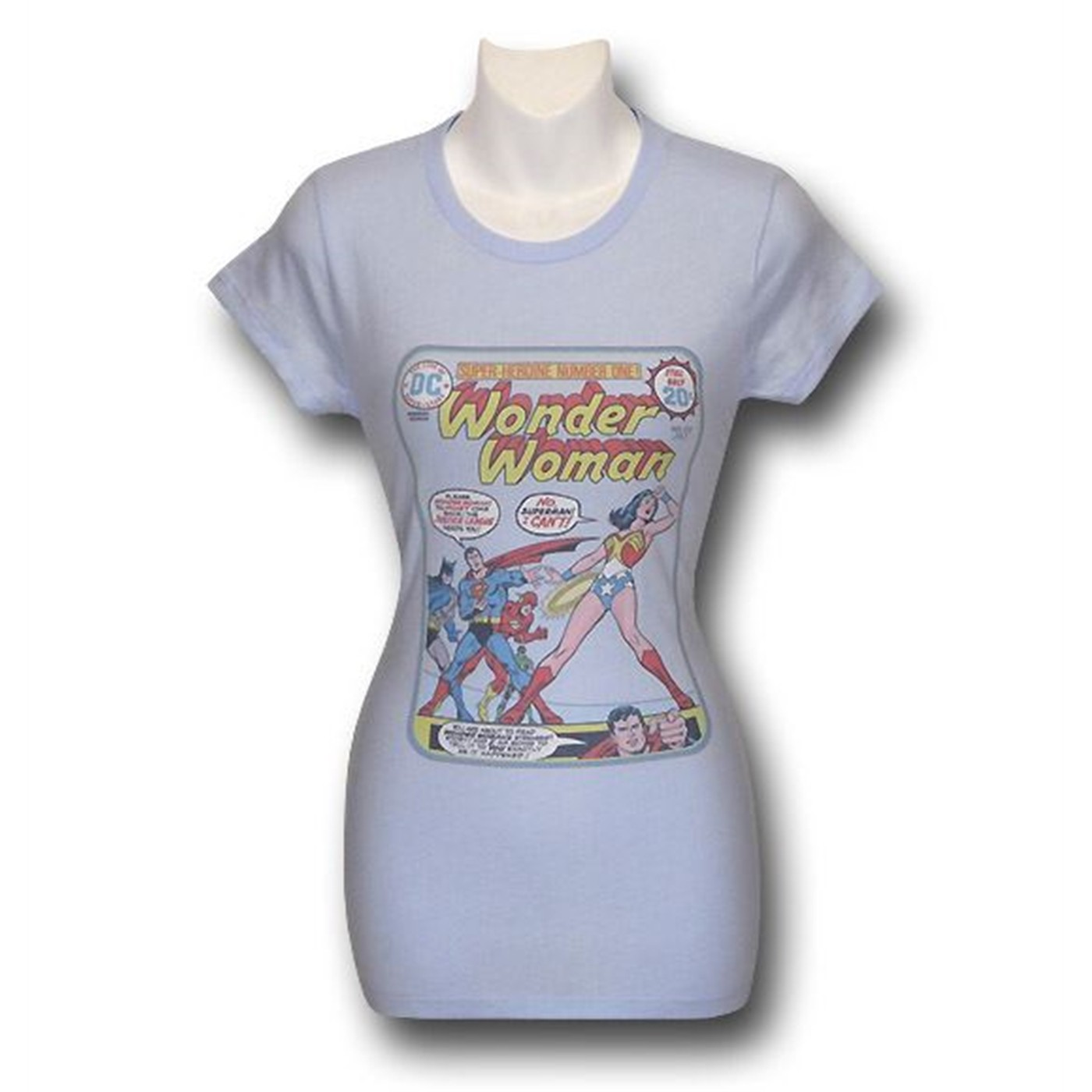 Wonder Woman #212 Cover Women's T-Shirt, Blue