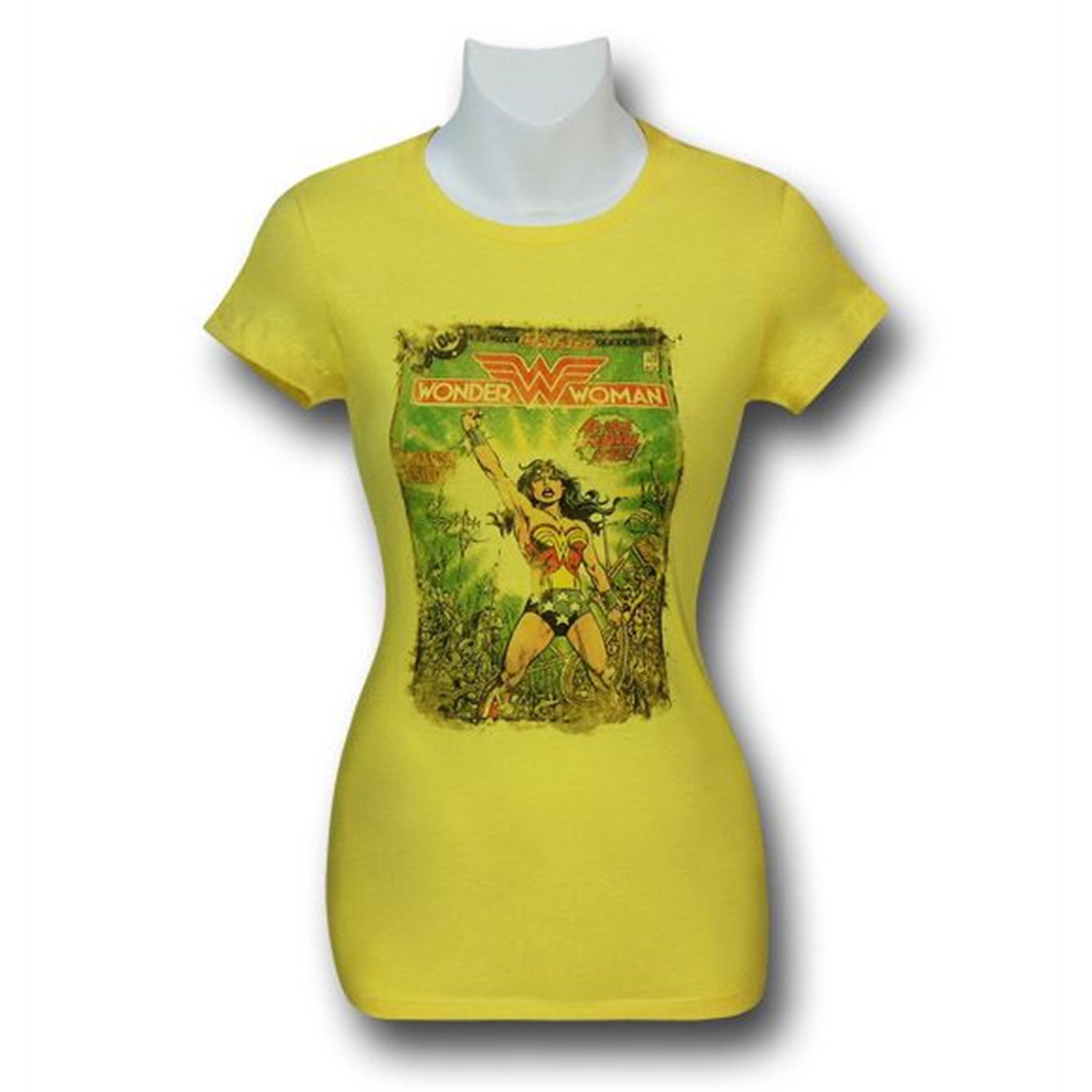 Wonder Woman No. 329 Cover Women's T-Shirt, Yellow