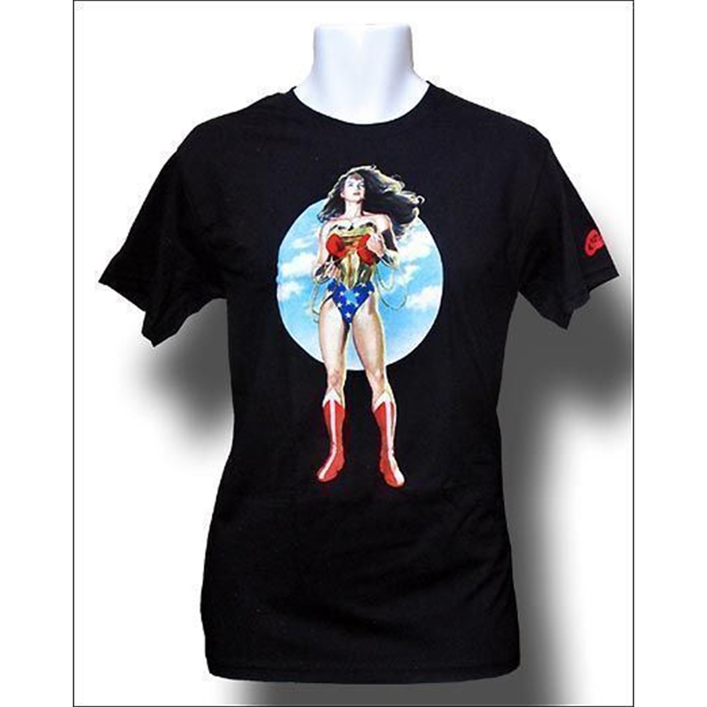 Wonder Woman Men's T-Shirt by Alex Ross, Black