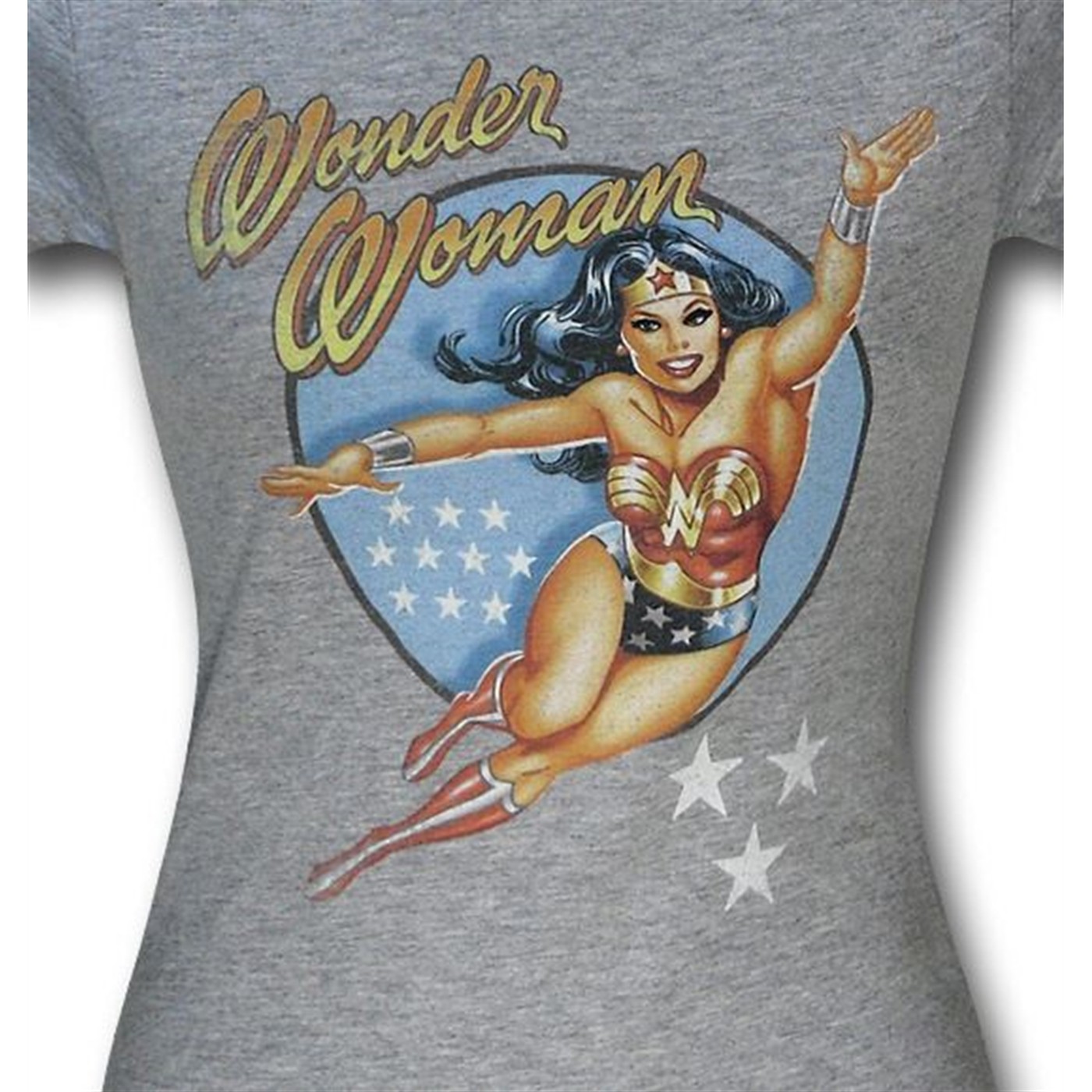 Wonder woman t shirt grey