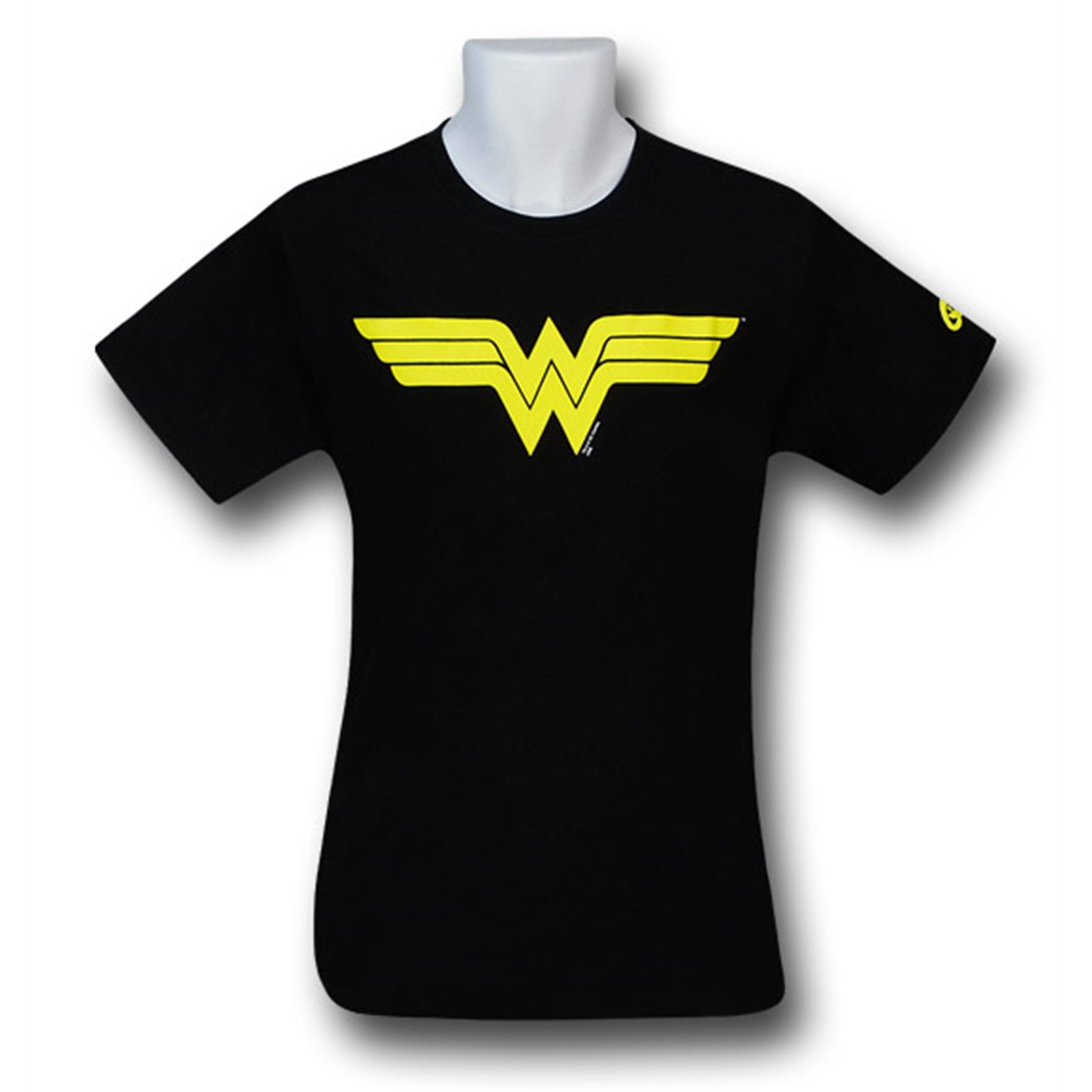 Wonder Woman Symbol Men's T-Shirt, Black