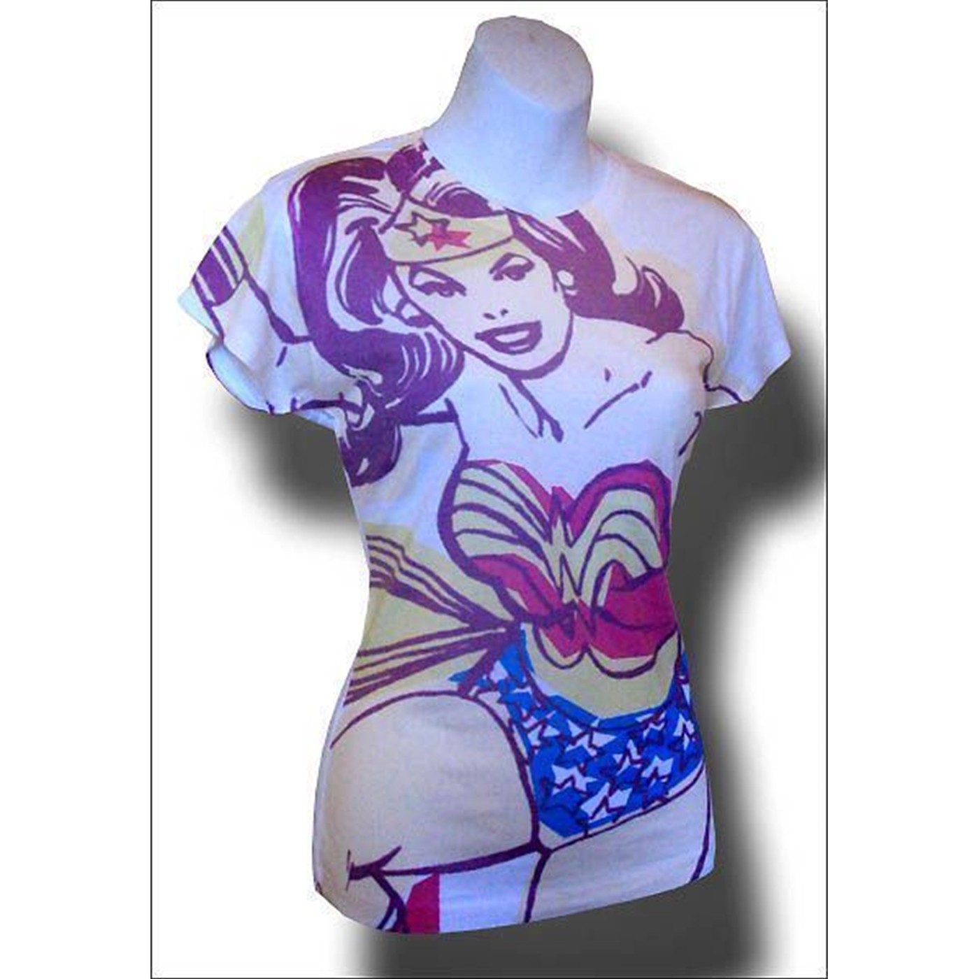 Wonder Woman Offset Dye T-Shirt
