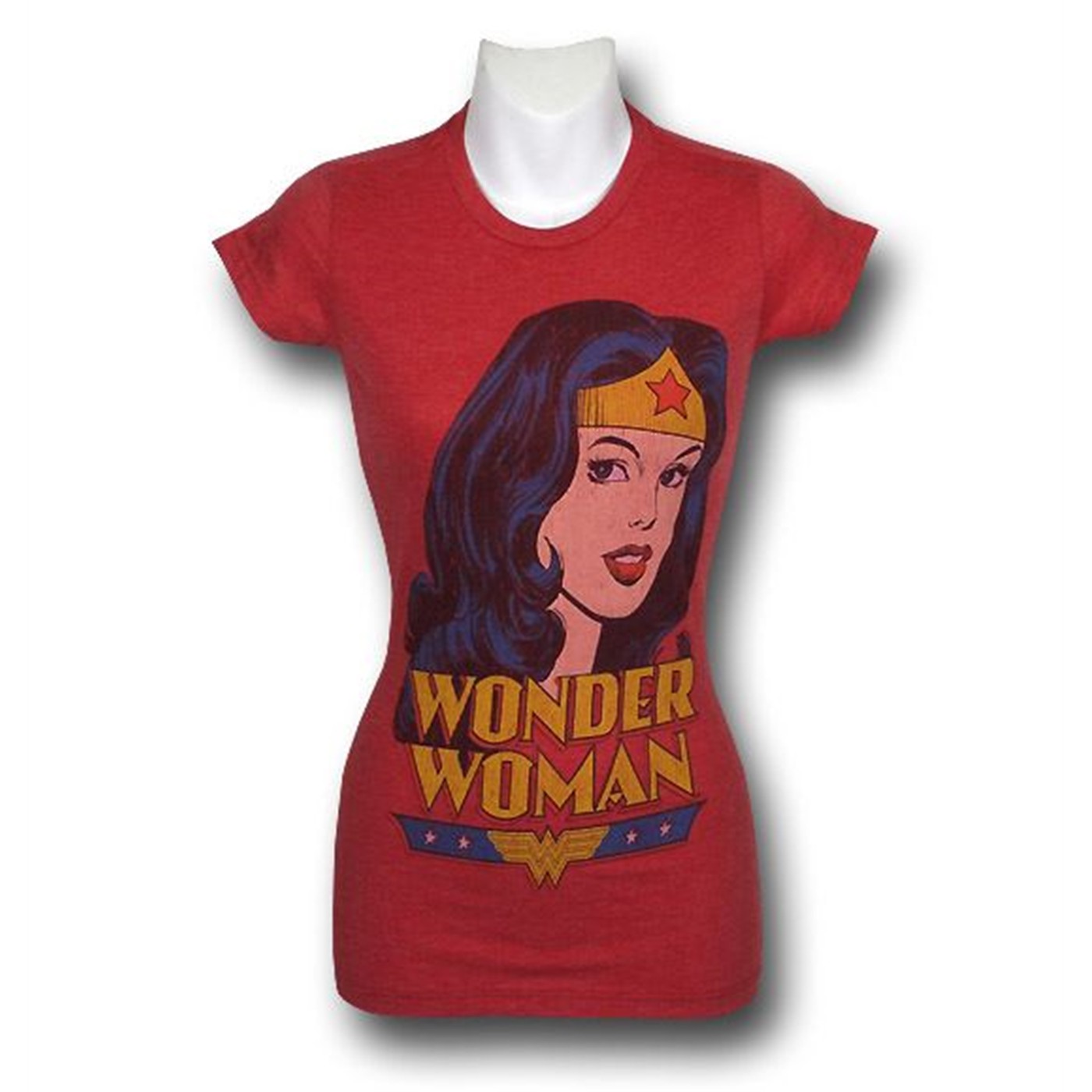 Wonder Woman Jr Women Princess T-Shirt, Red