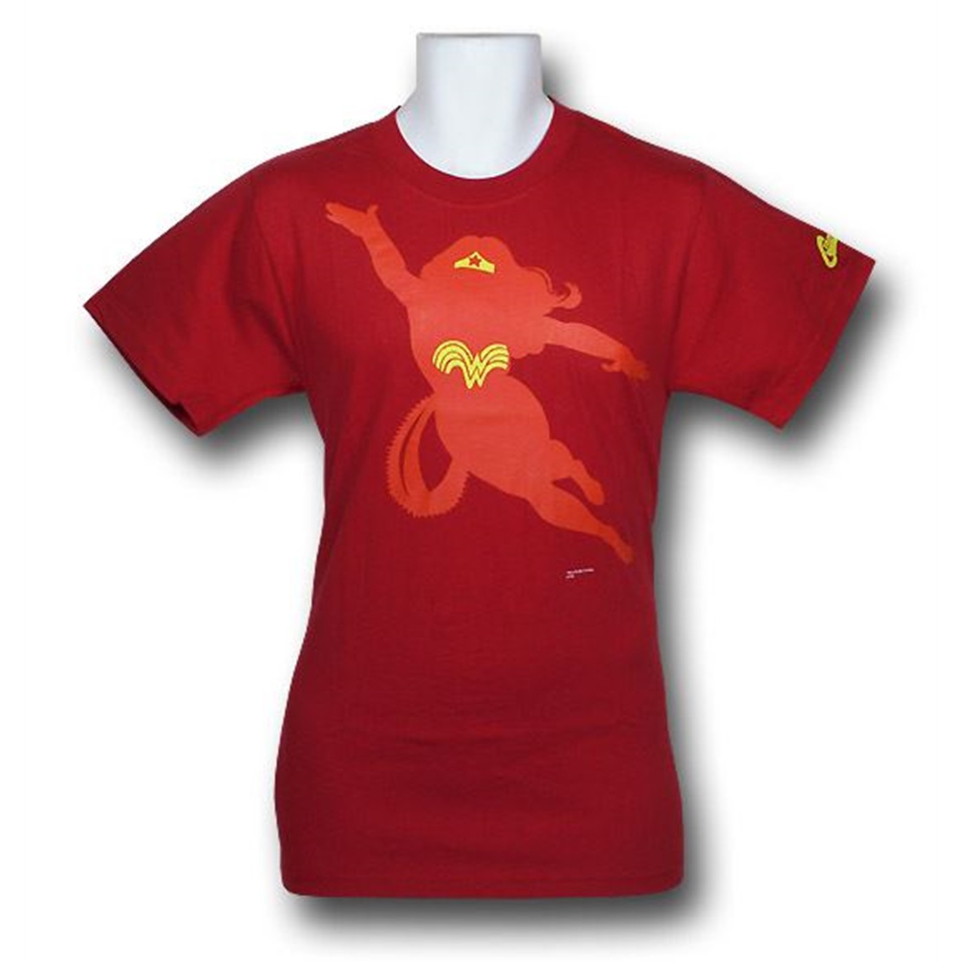 Wonder Woman Silhouette T-Shirt, Red