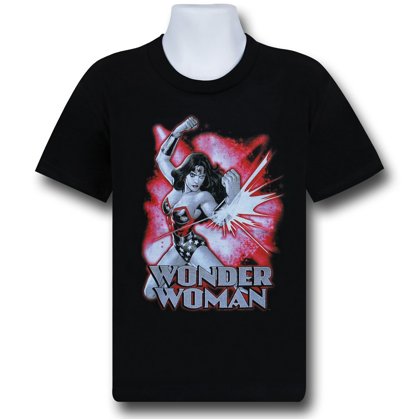 Wonder Woman Tough Toddler T-Shirt, Black