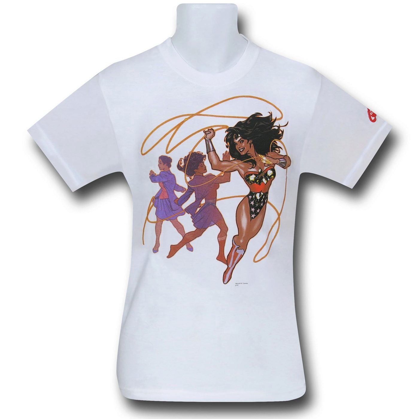 Wonder Woman Transformation by Adam Hughes T-Shirt, White