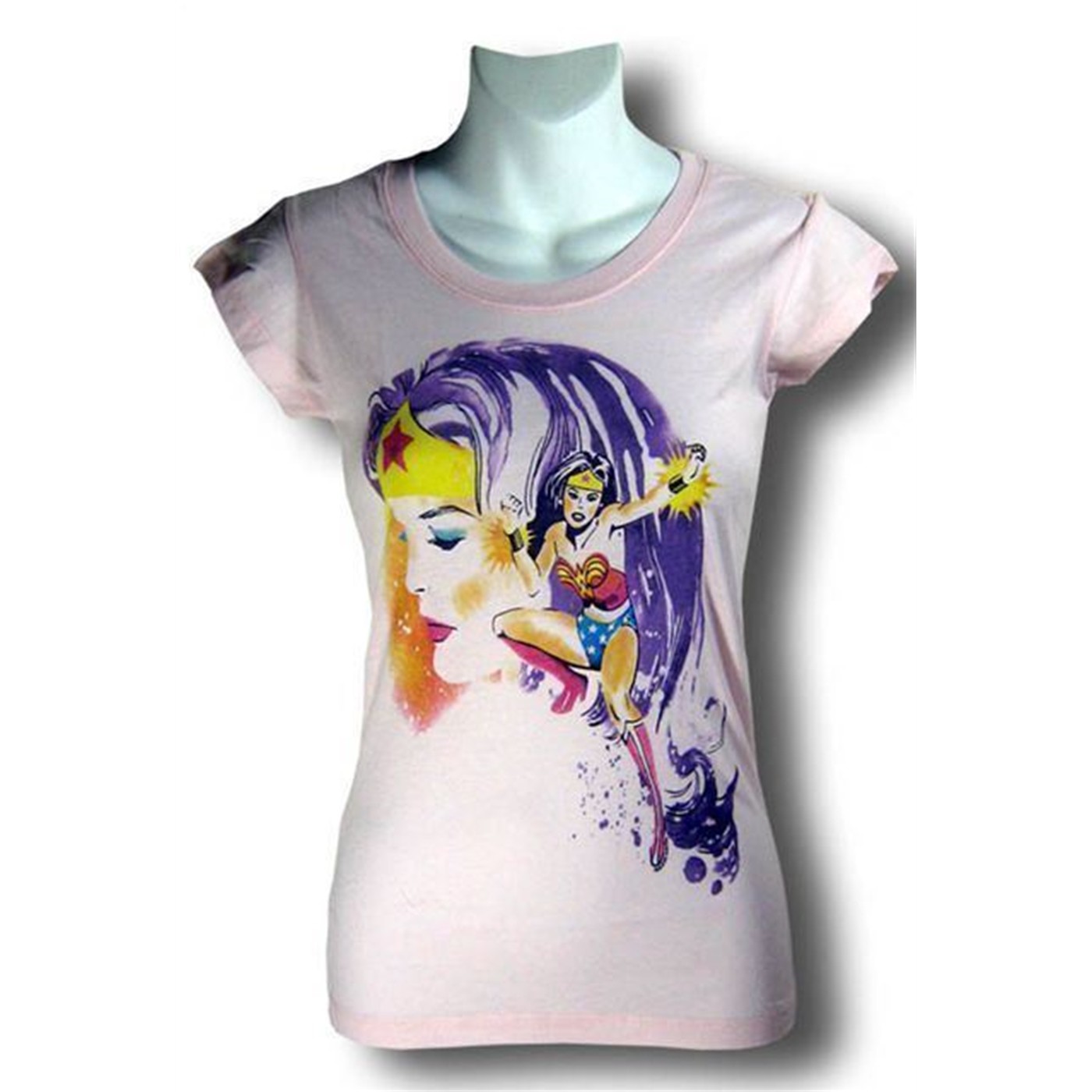 Wonder Woman Water Color T-Shirt