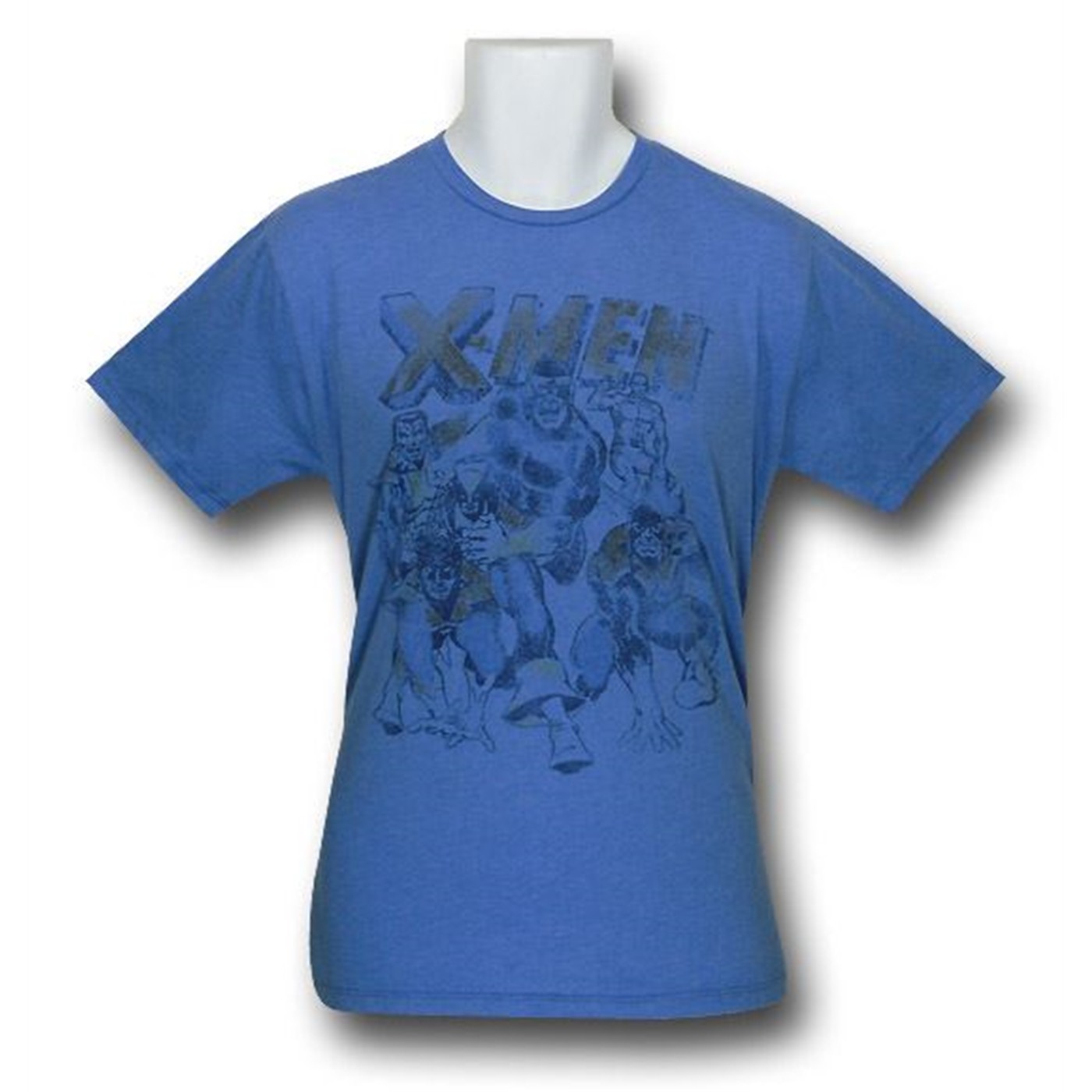 X-Men Blueberry Classic Junk Food T-Shirt, Blue