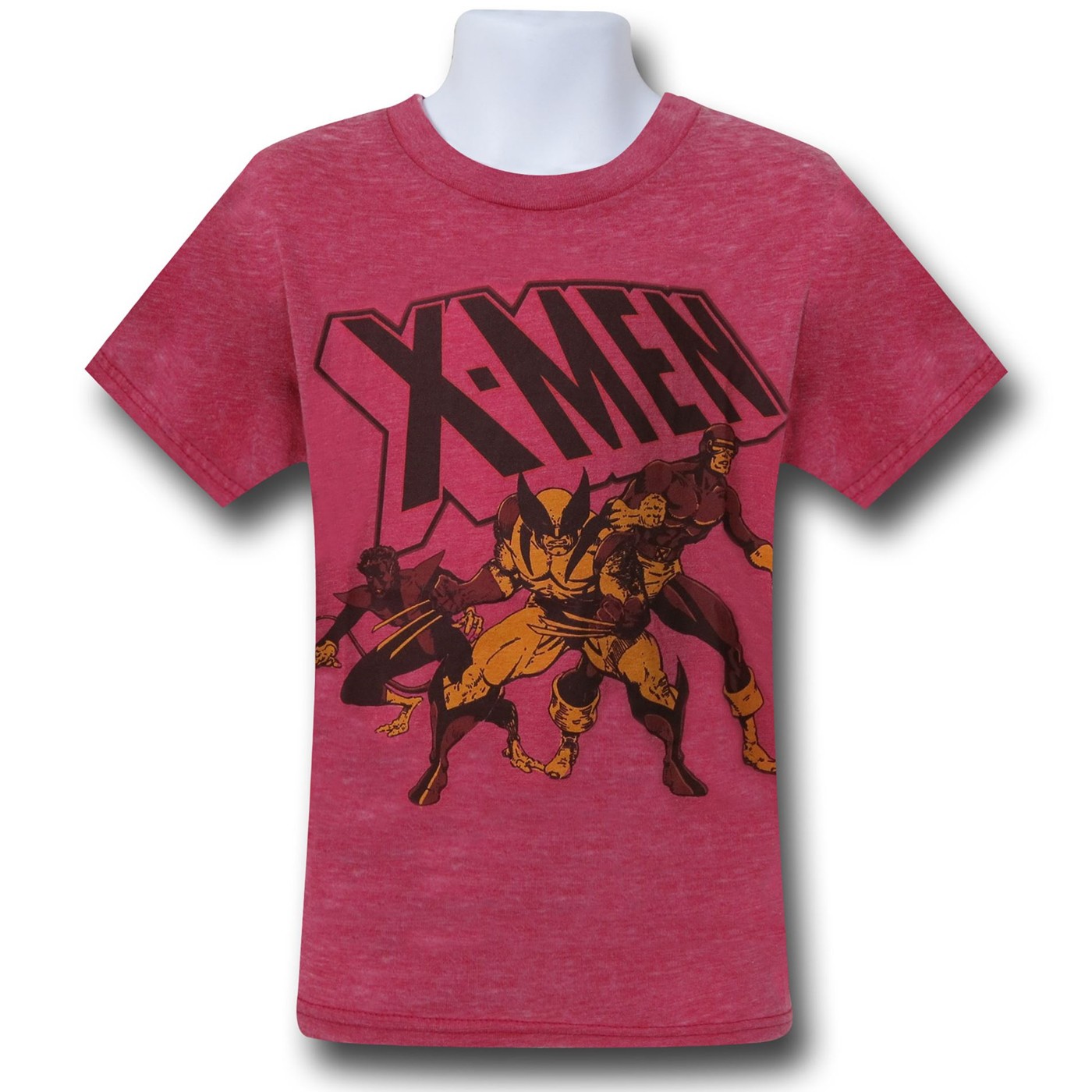 X-Men Strike Team Red Kids T-Shirt, Red