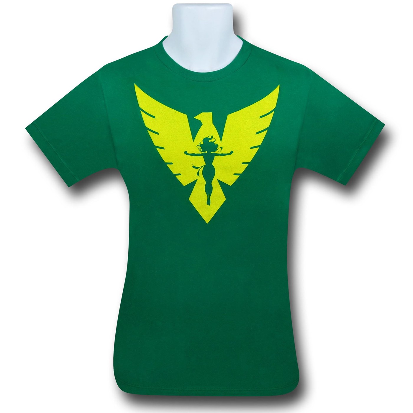 X-Men Sign of Phoenix 30 Single T-Shirt, Green