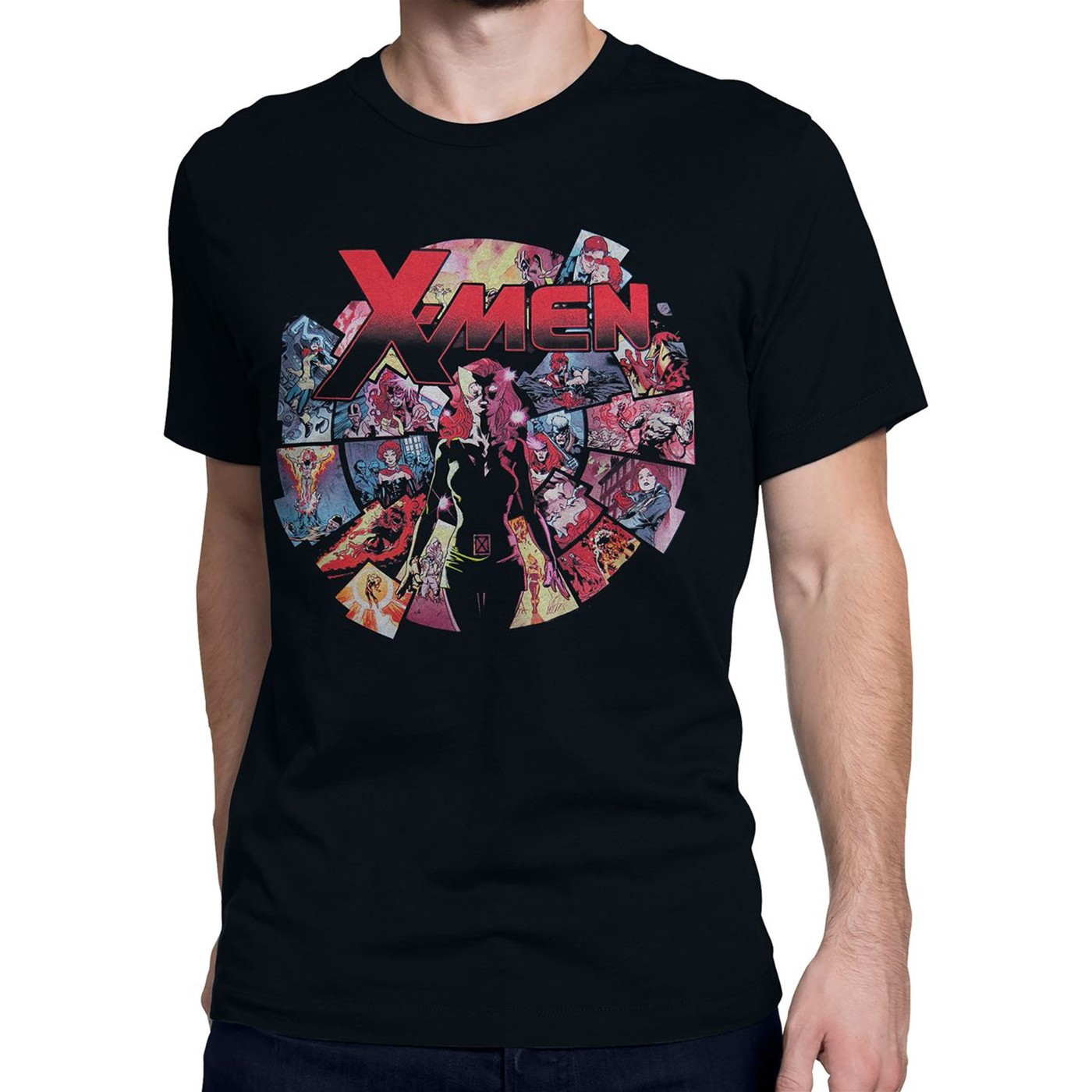 X-Men Jean Grey Memories Men's T-Shirt, Black