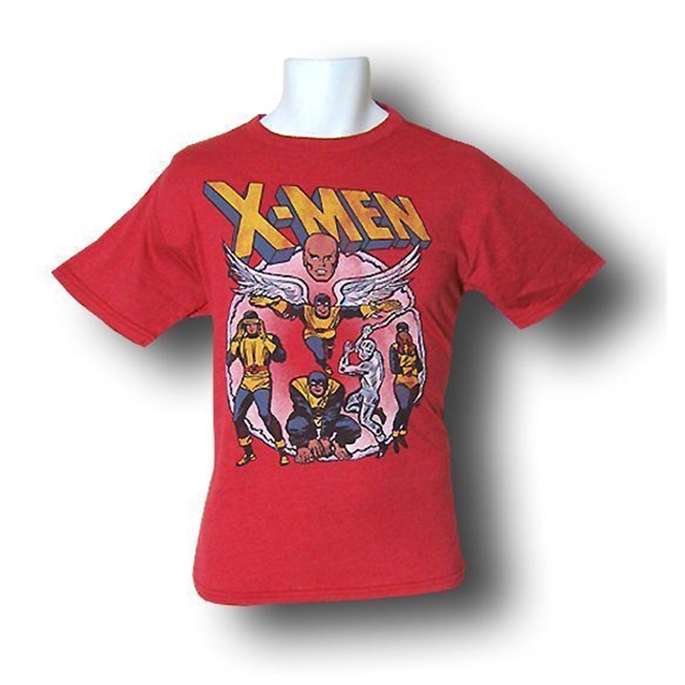 X-Men  Classic Red Junk Food T-Shirt, Red