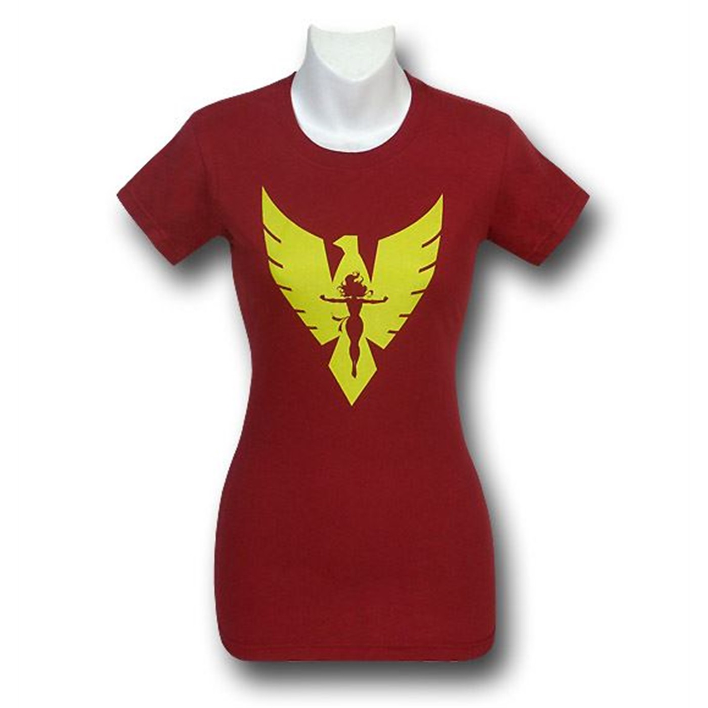 X-Men Dark Phoenix Juniors T-Shirt, Red