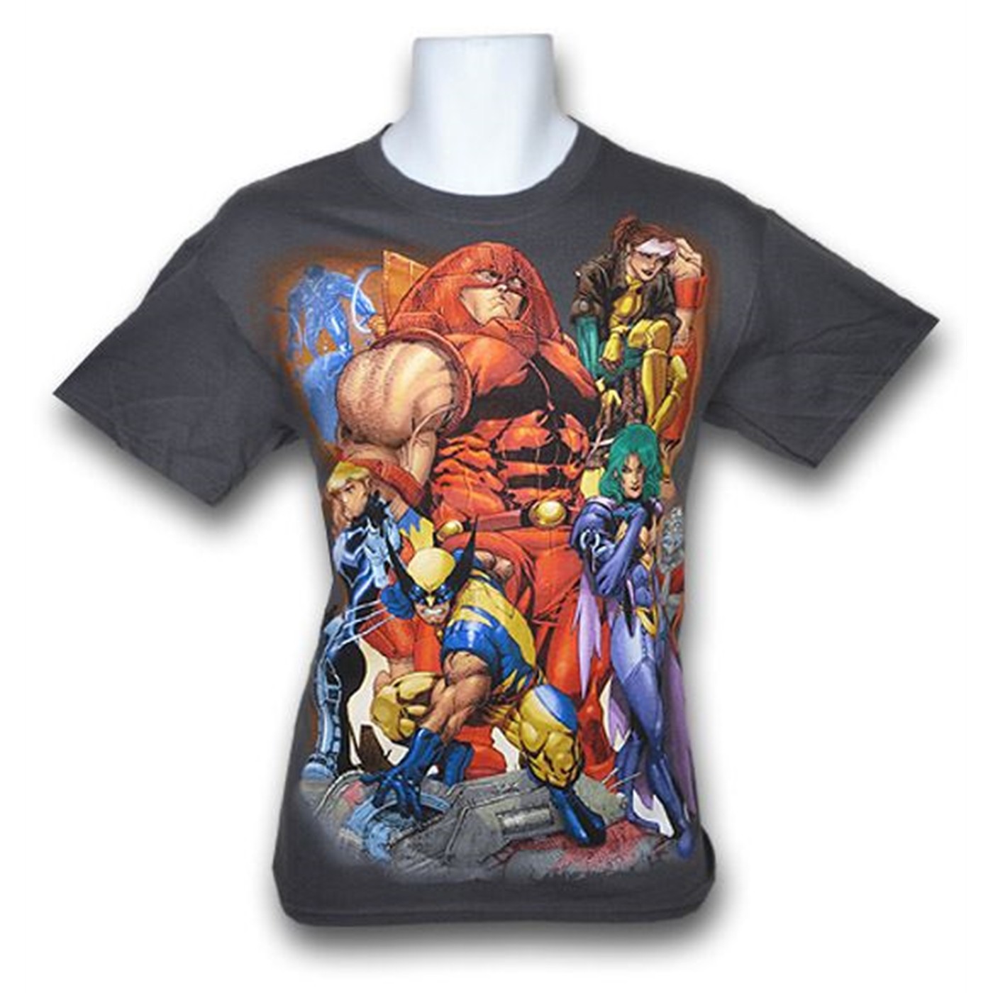X-Men Enter Juggernaut T-Shirt, Grey