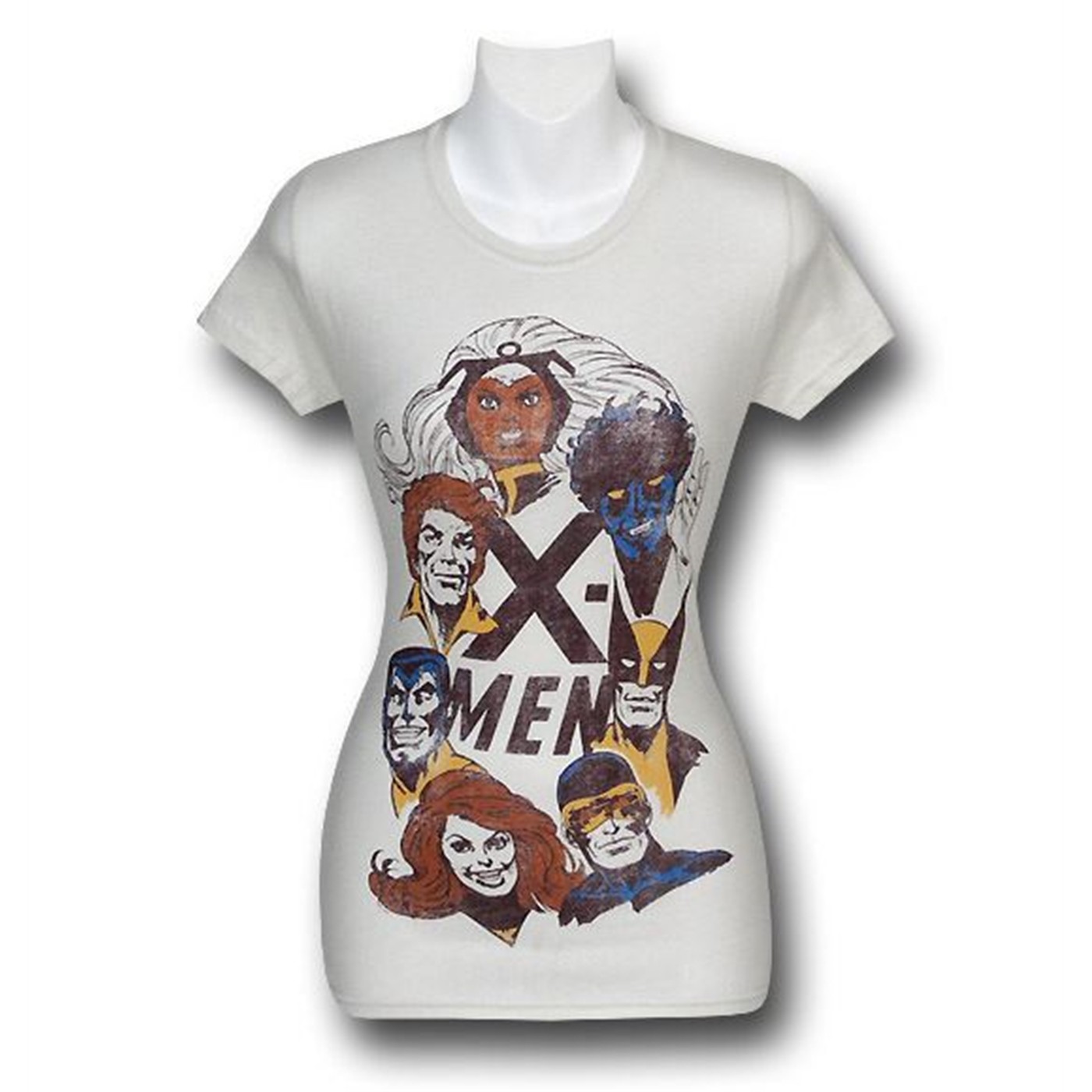 X-Men Vintage Dave Cockrum Women's T-Shirts, White