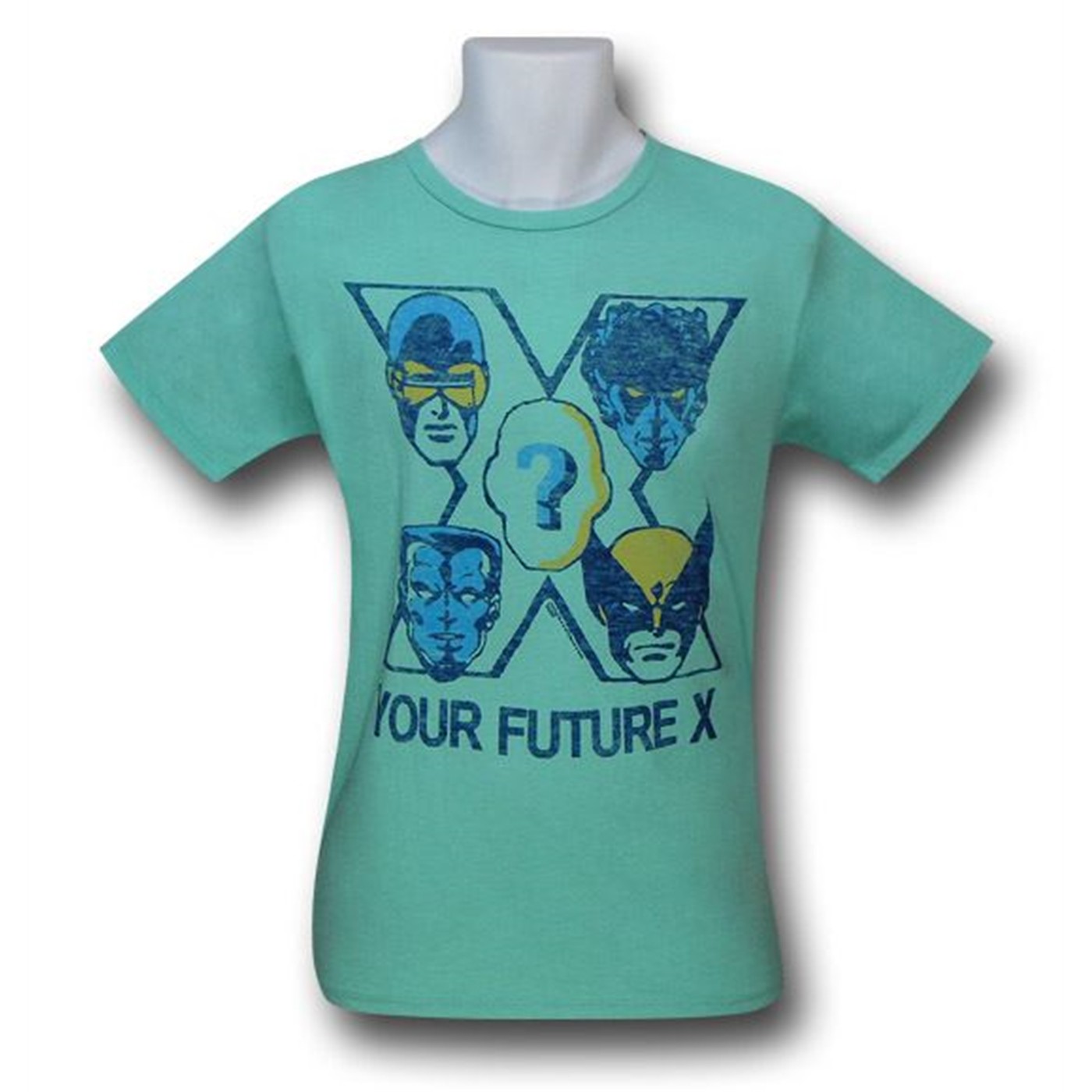 X-Men Your Future Junk Food T-Shirt, Green
