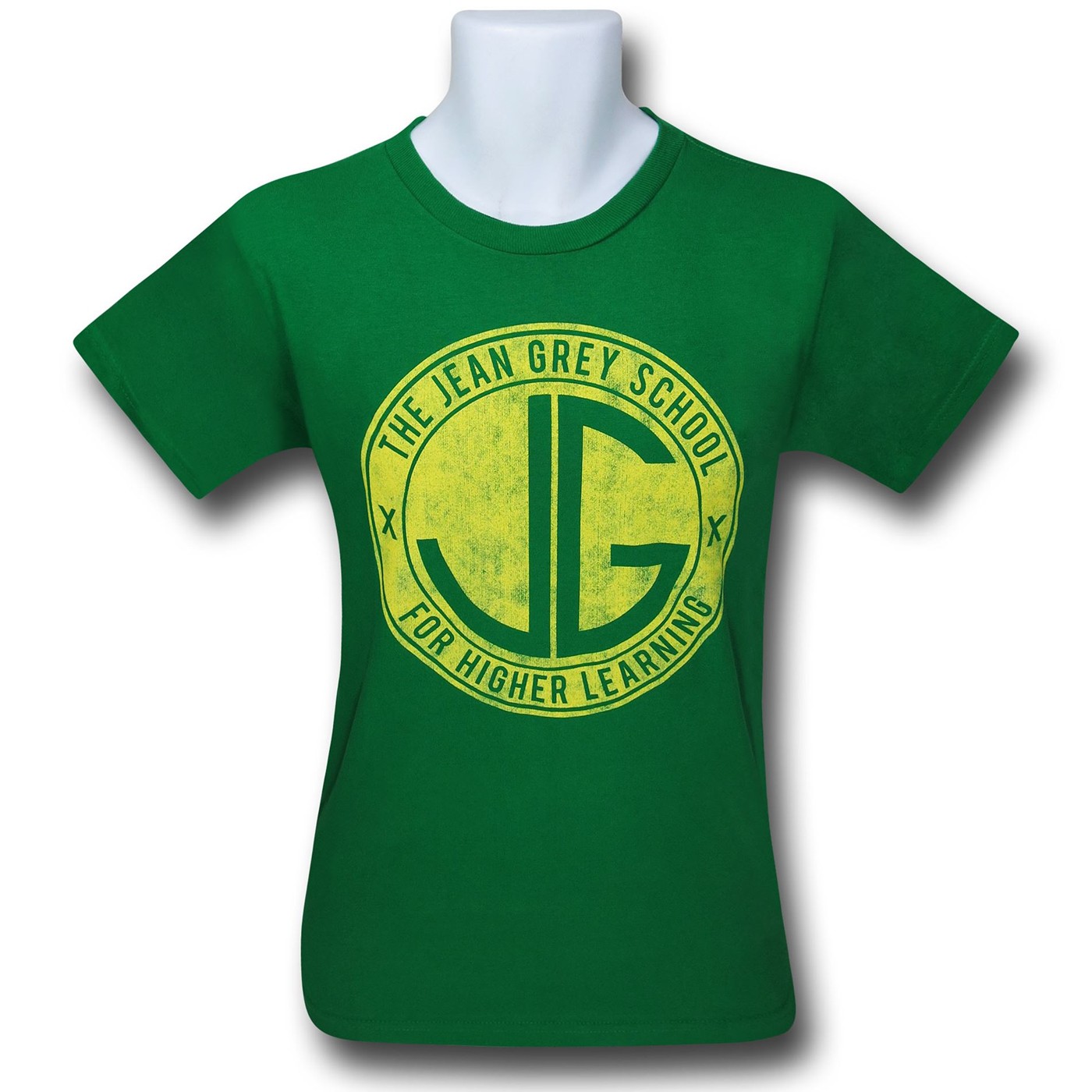 X-Men Jean Grey School 30 Single T-Shirt, Green