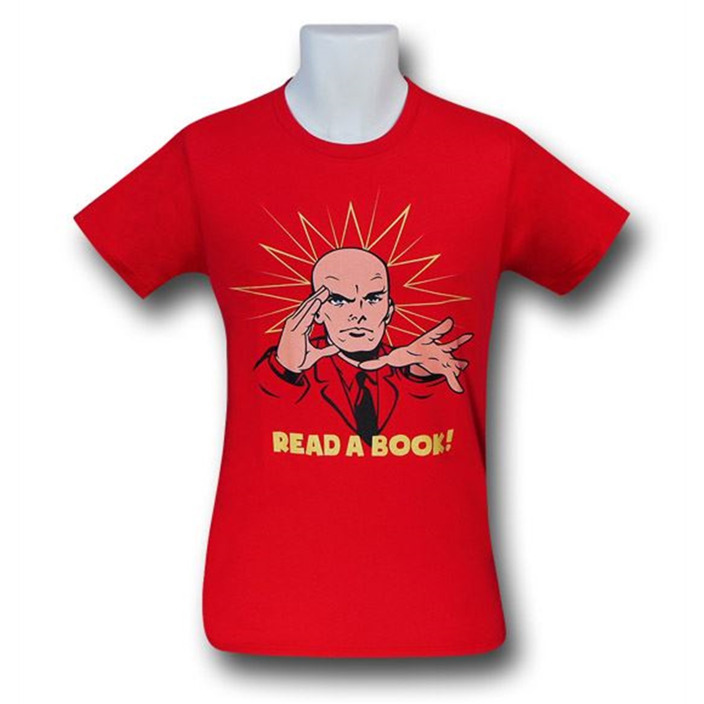 X-Men Professor X Read 30 Single T-Shirt, Red
