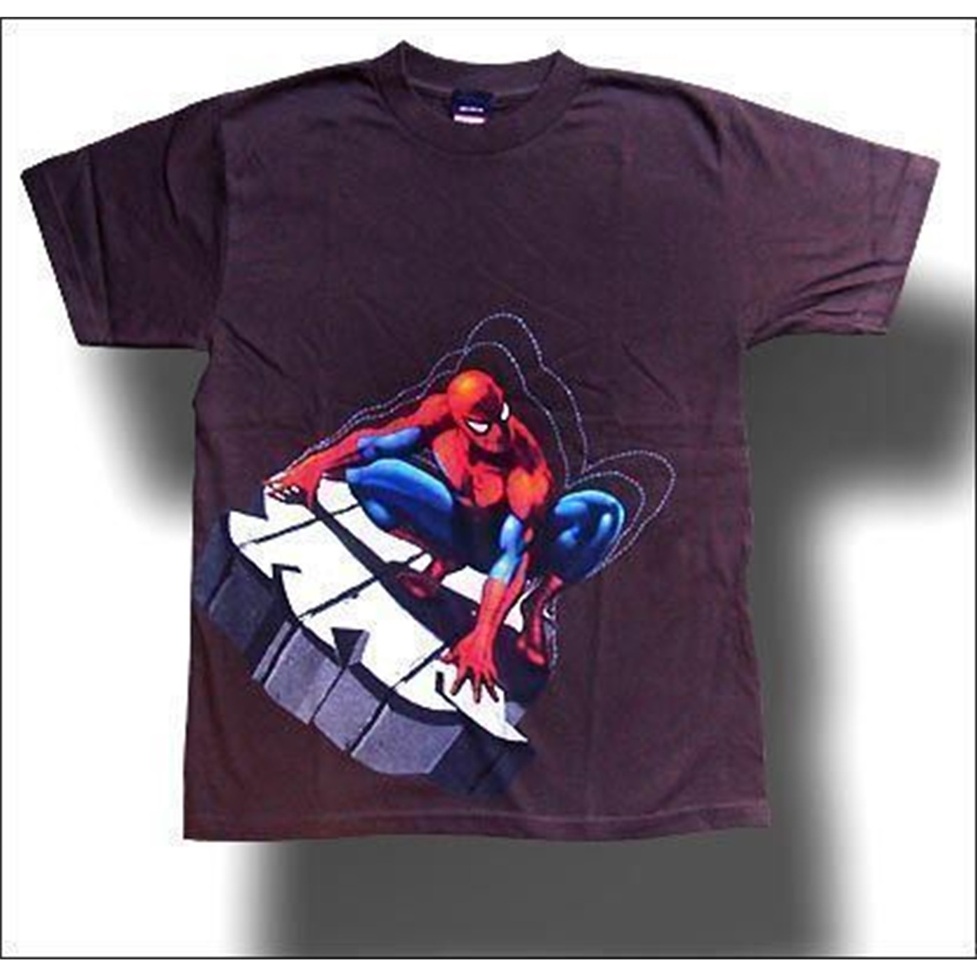 Spiderman Brown Youth T-Shirt, Brown
