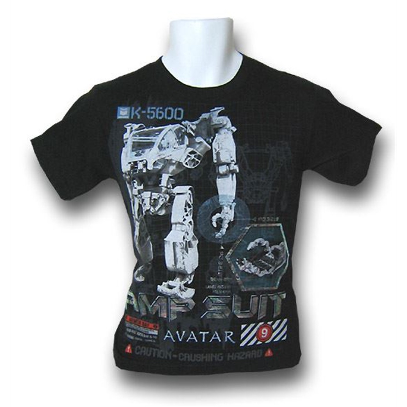 Avatar Youth Amp Suit T-Shirt, Black