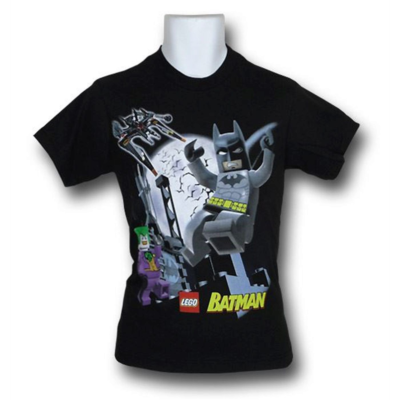 Batman Youth Lego T-Shirt, Black