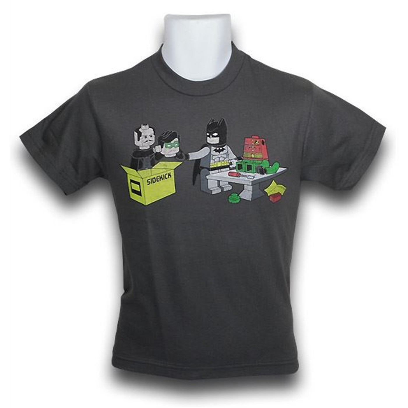 Batman Lego Surgery Youth T-Shirt, Grey