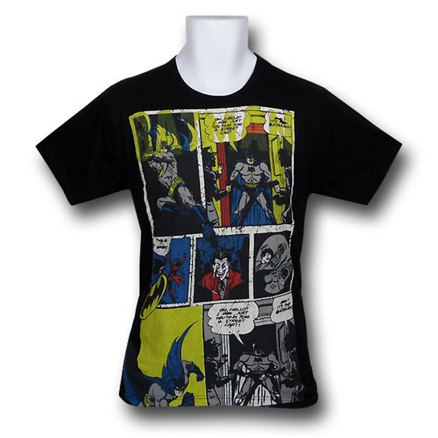 Batman Youth Awk 30 Single T-Shirt, Black