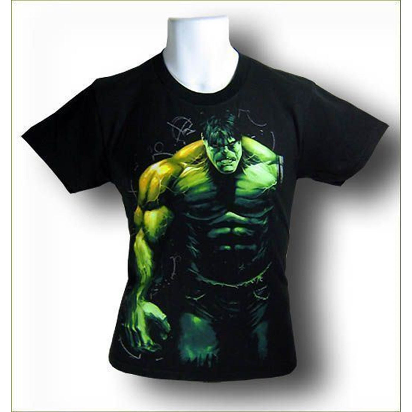 HULK Glowing Youth T-Shirt, Black