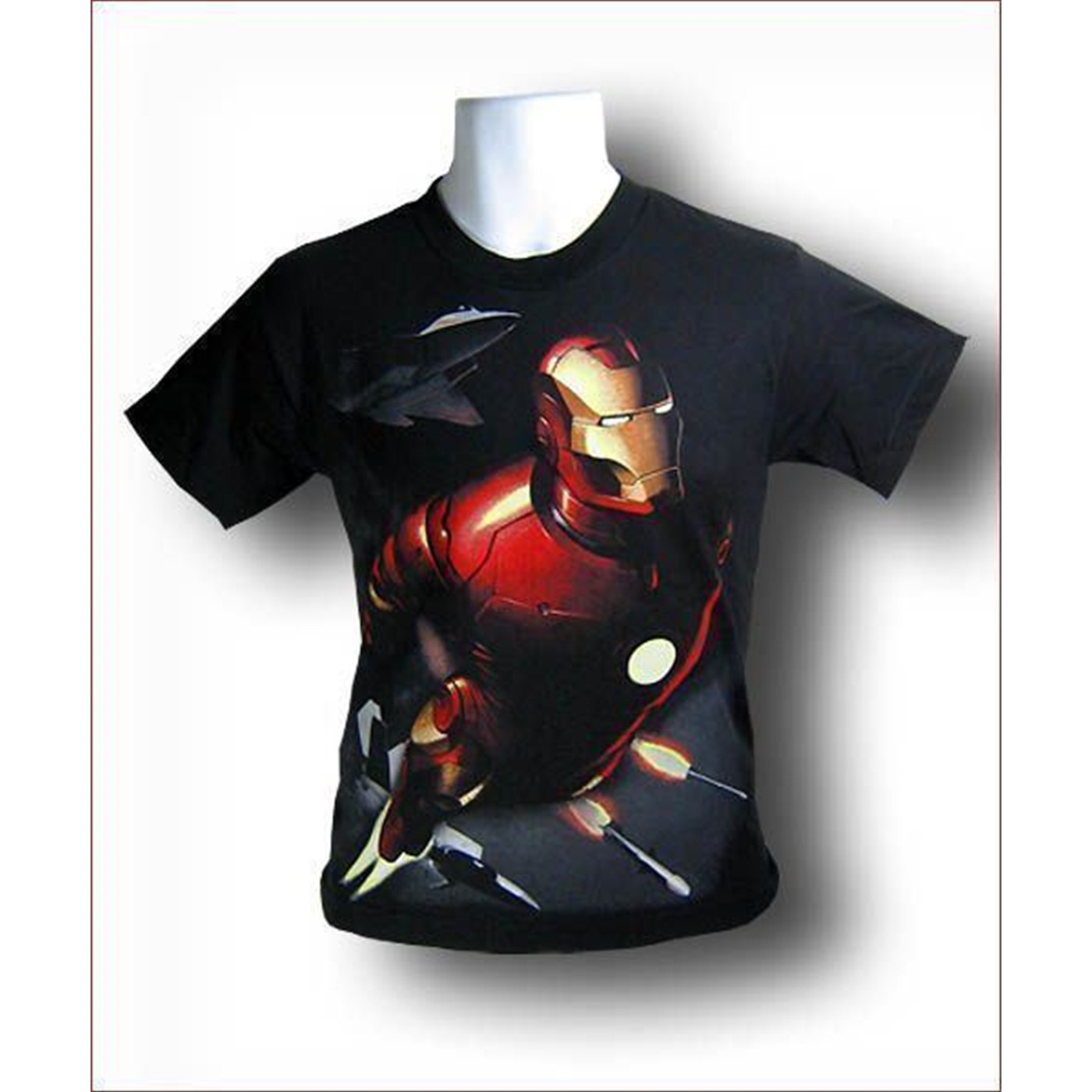 Iron Man Youth Speed Metal T-Shirt, Black
