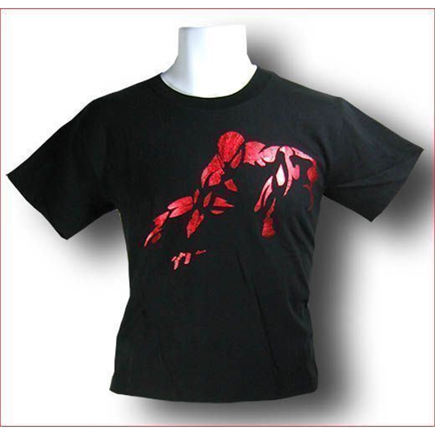 Spiderman Foil Red Wraith T-Shirt