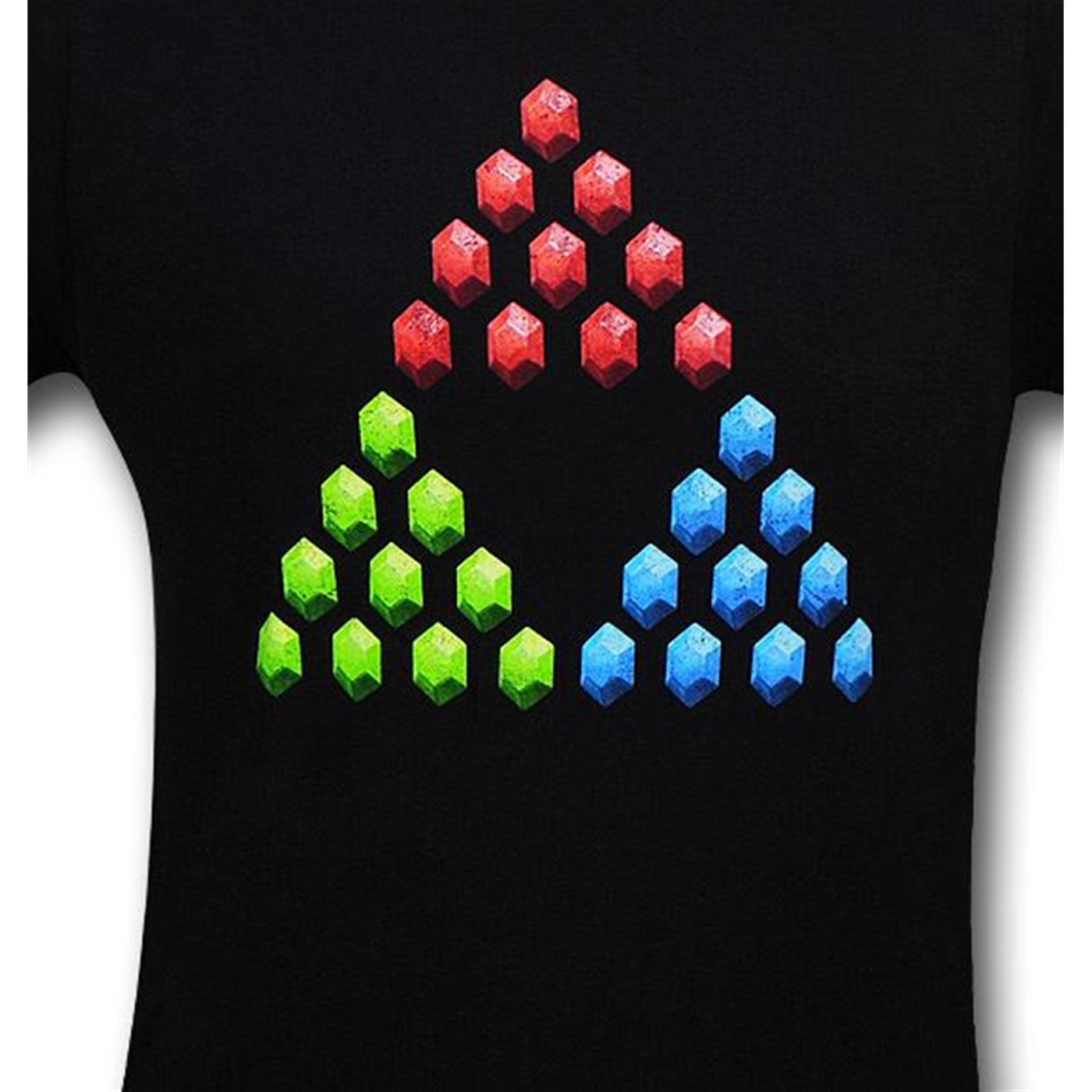 Legend of Zelda Color Triforce Symbol T-Shirt