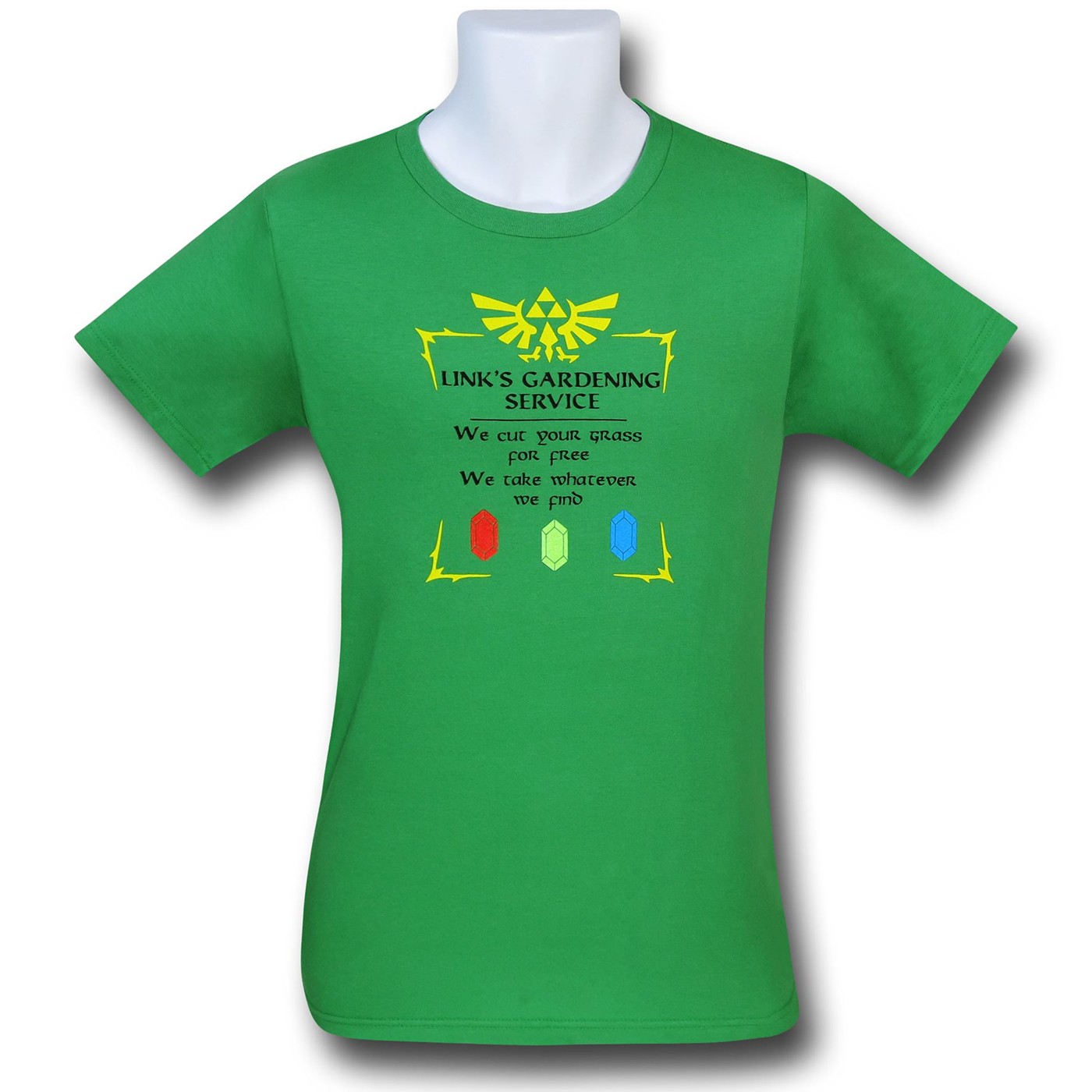 Link's Gardening Service T-Shirt, Green