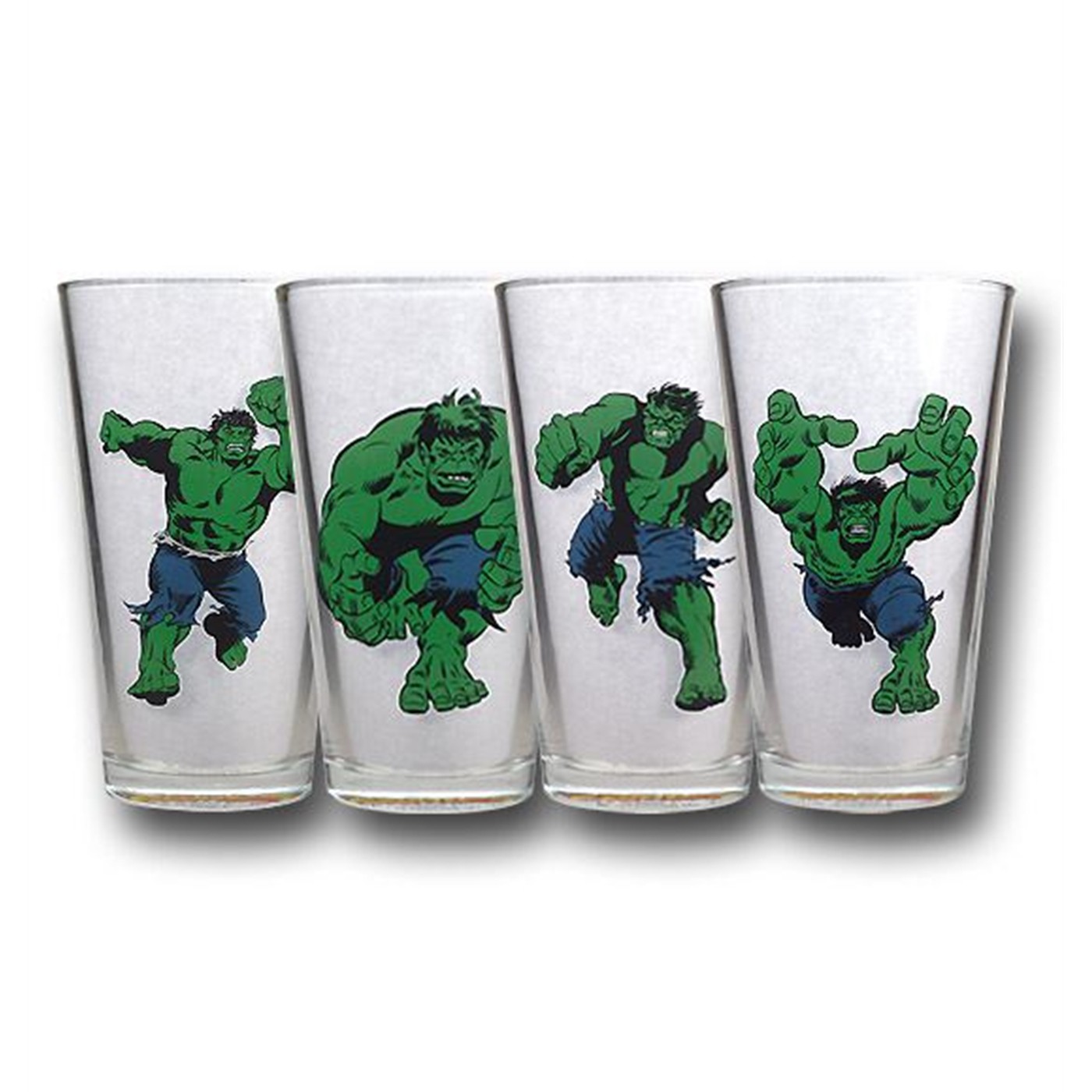 HULK 16oz Pint Glass Set