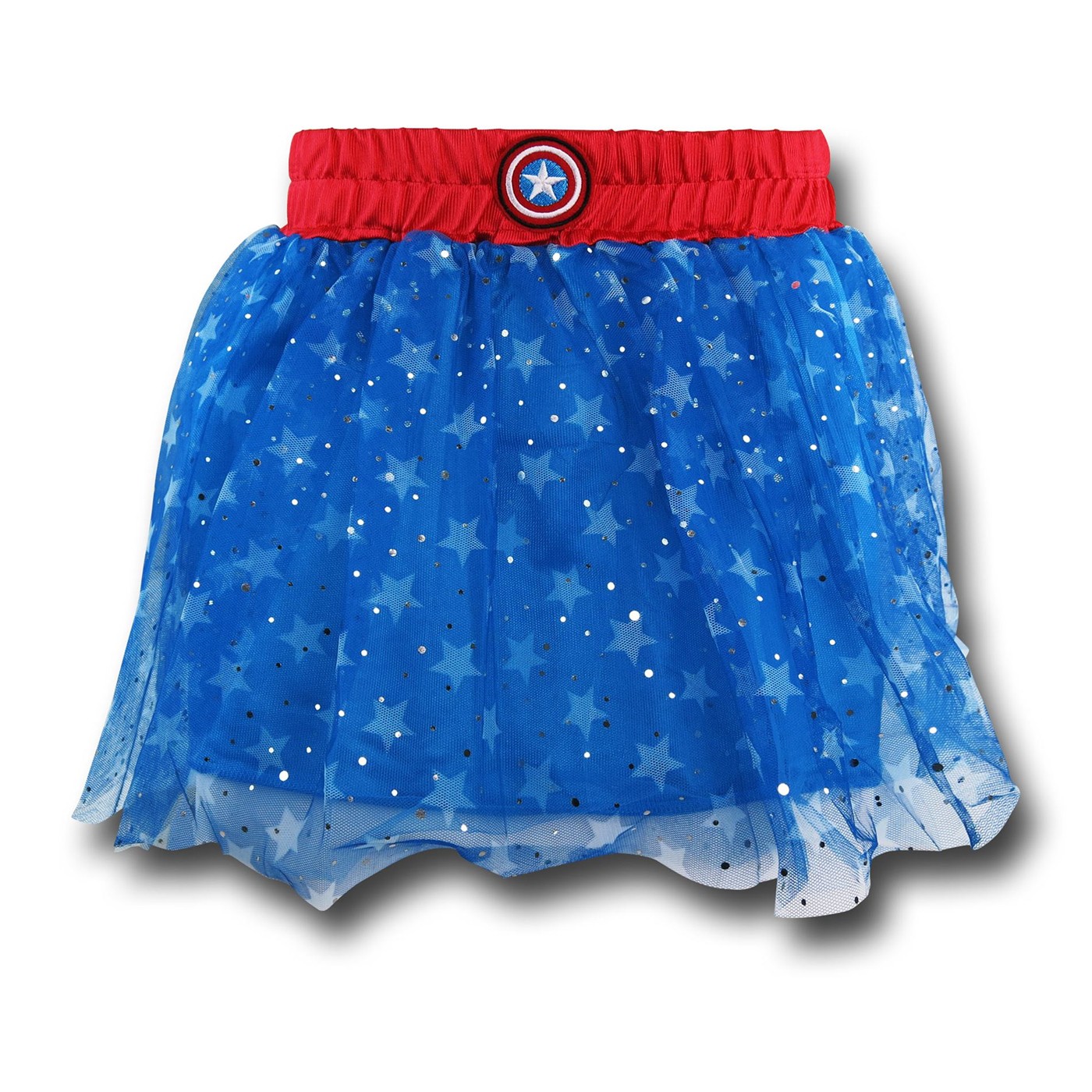 Captain America Women's Costume Tutu, Blue