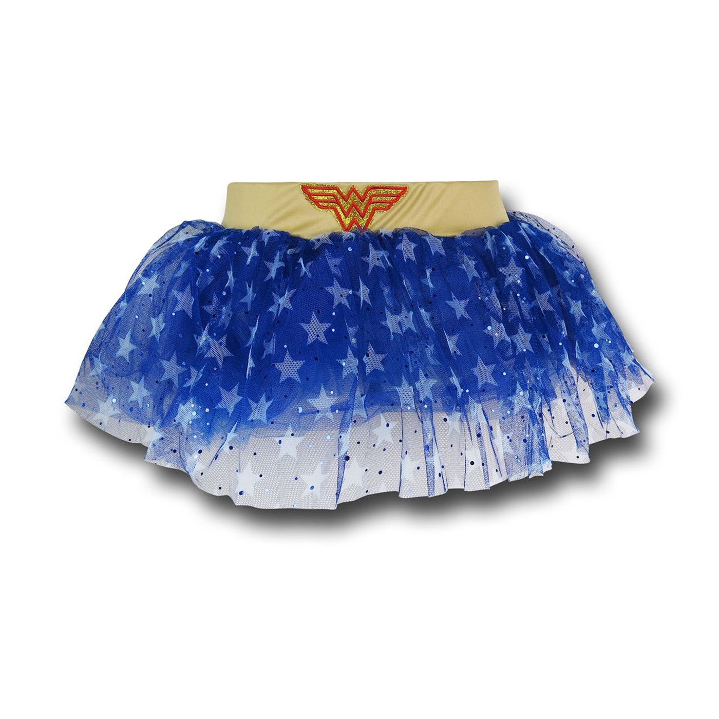 Wonder Woman Stars Costume Tutu, Blue