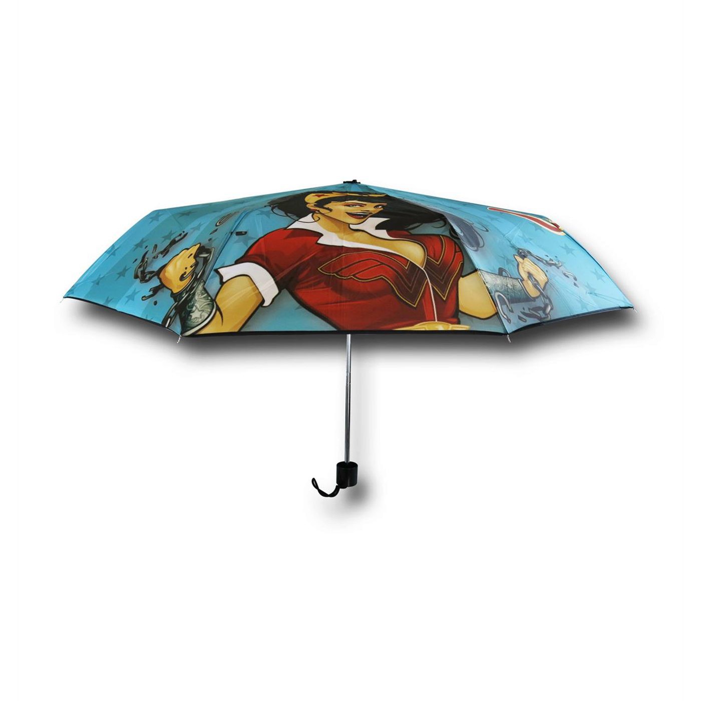 Wonder Woman Bombshell Umbrella, Blue