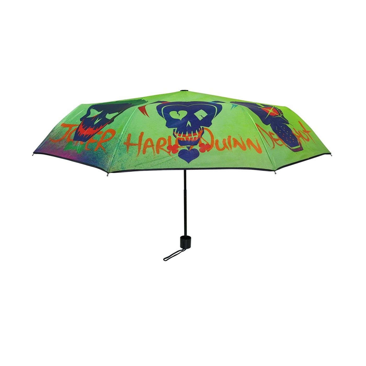 Suicide Squad Skulls Umbrella, Green