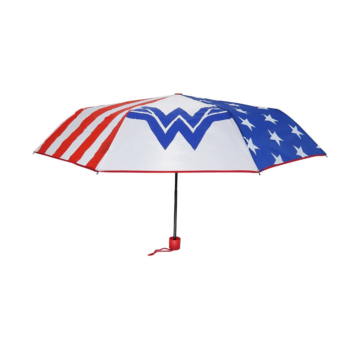 Wonder Woman Stars & Stripes Umbrella, White