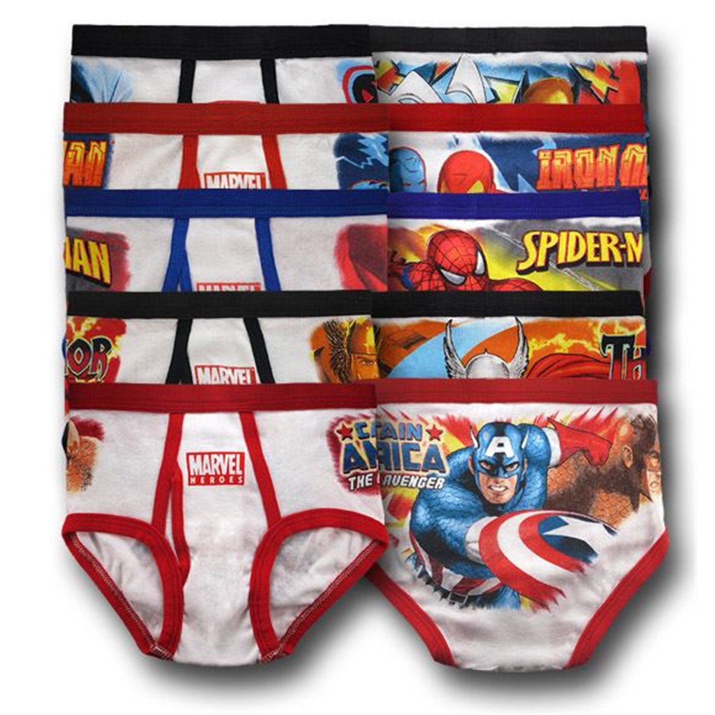 Marvel Juvenile 5-Pack Underwear
