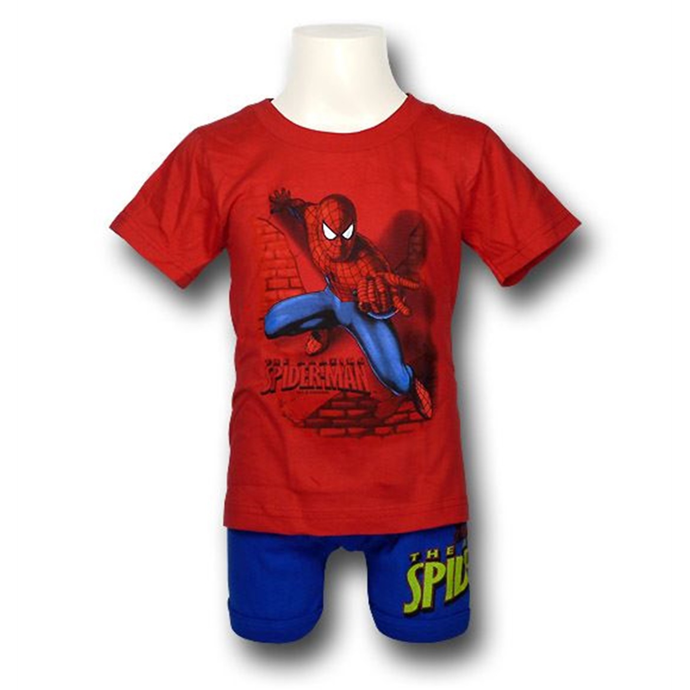 Spiderman Juvenile Underoos Set, Red