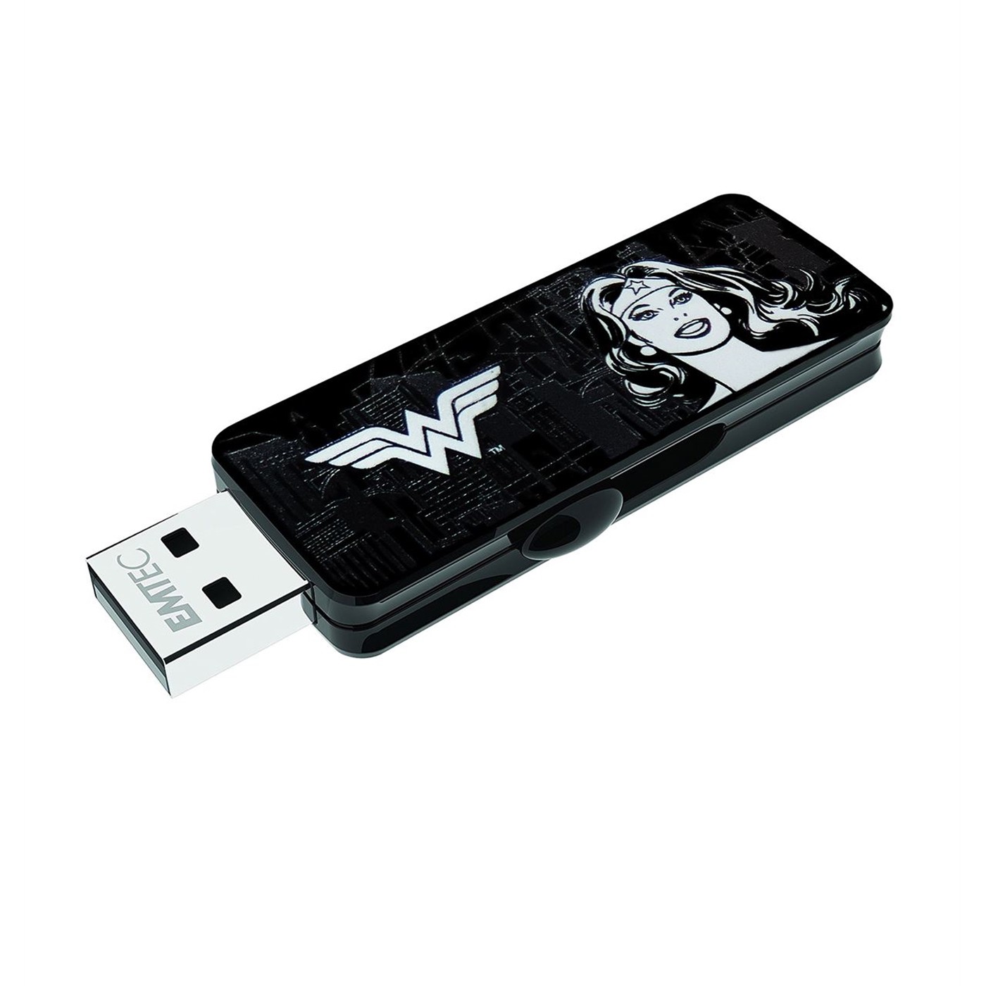 Wonder Woman 16GB USB2 Drive, Black