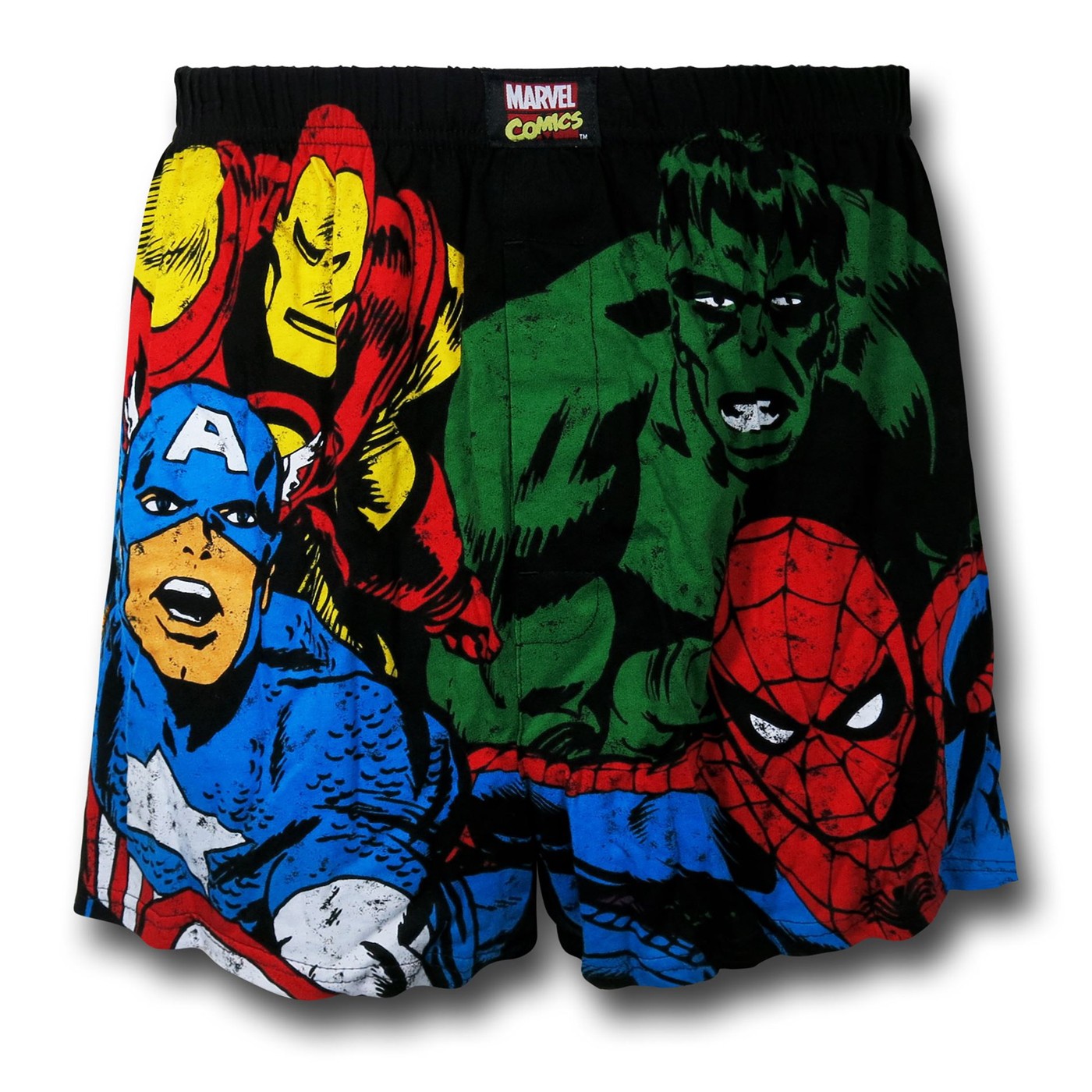 Avengers Group Boxers, Black
