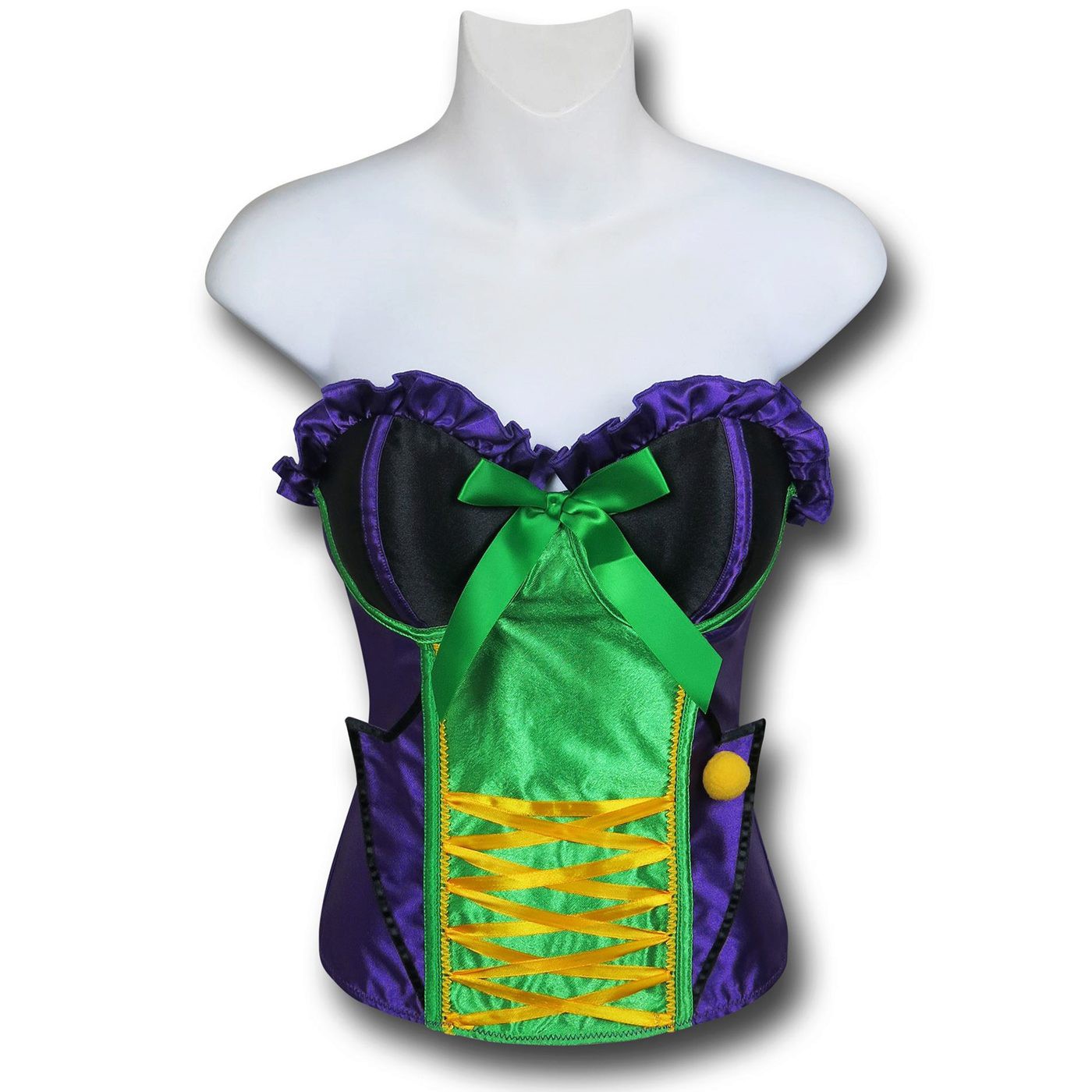Joker Costume Corset, Purple